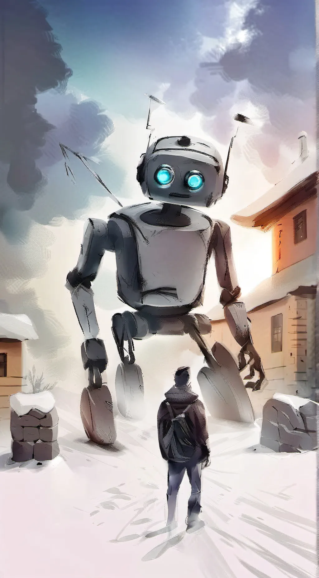 ai character: rap ai background