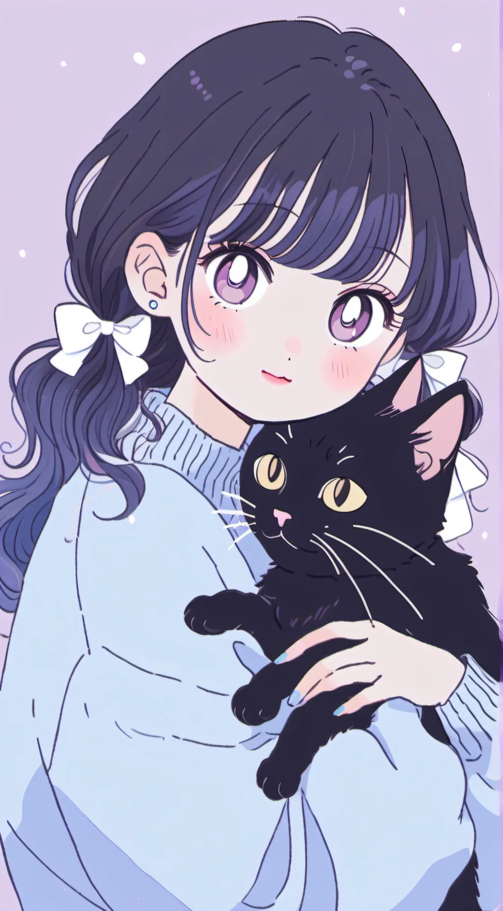 ai character: lila background