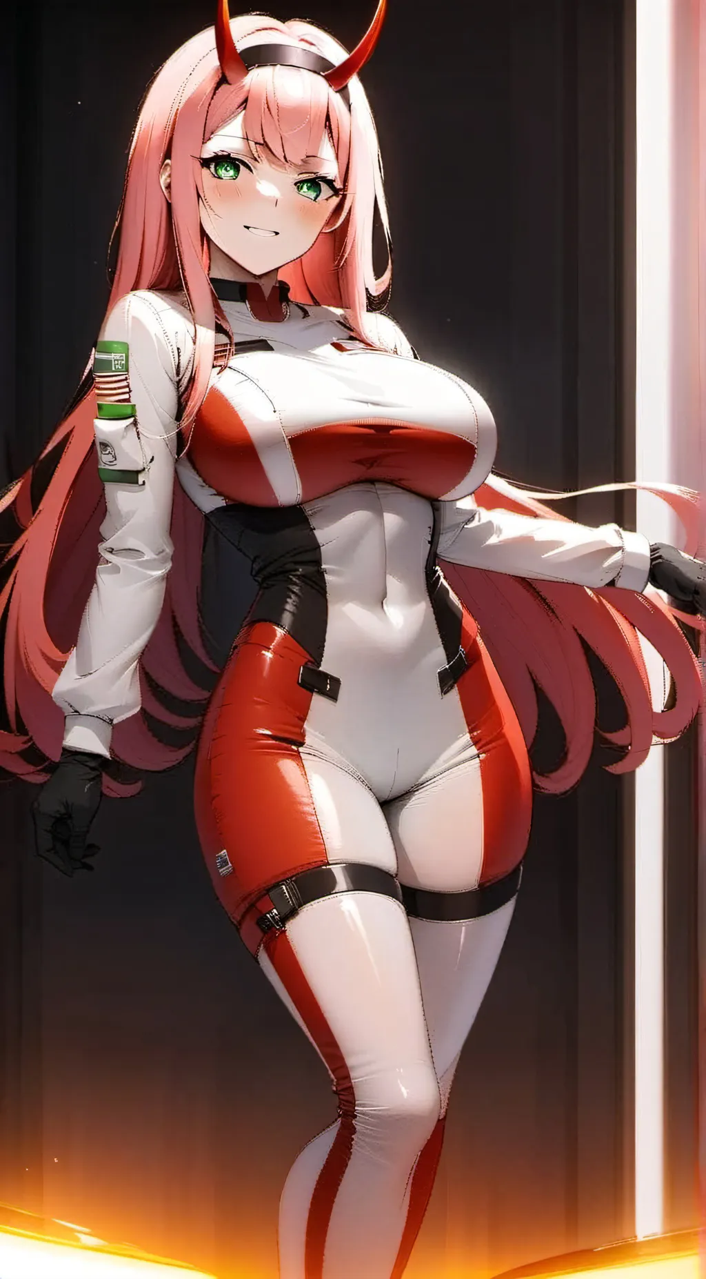 ai character: Zero Two background