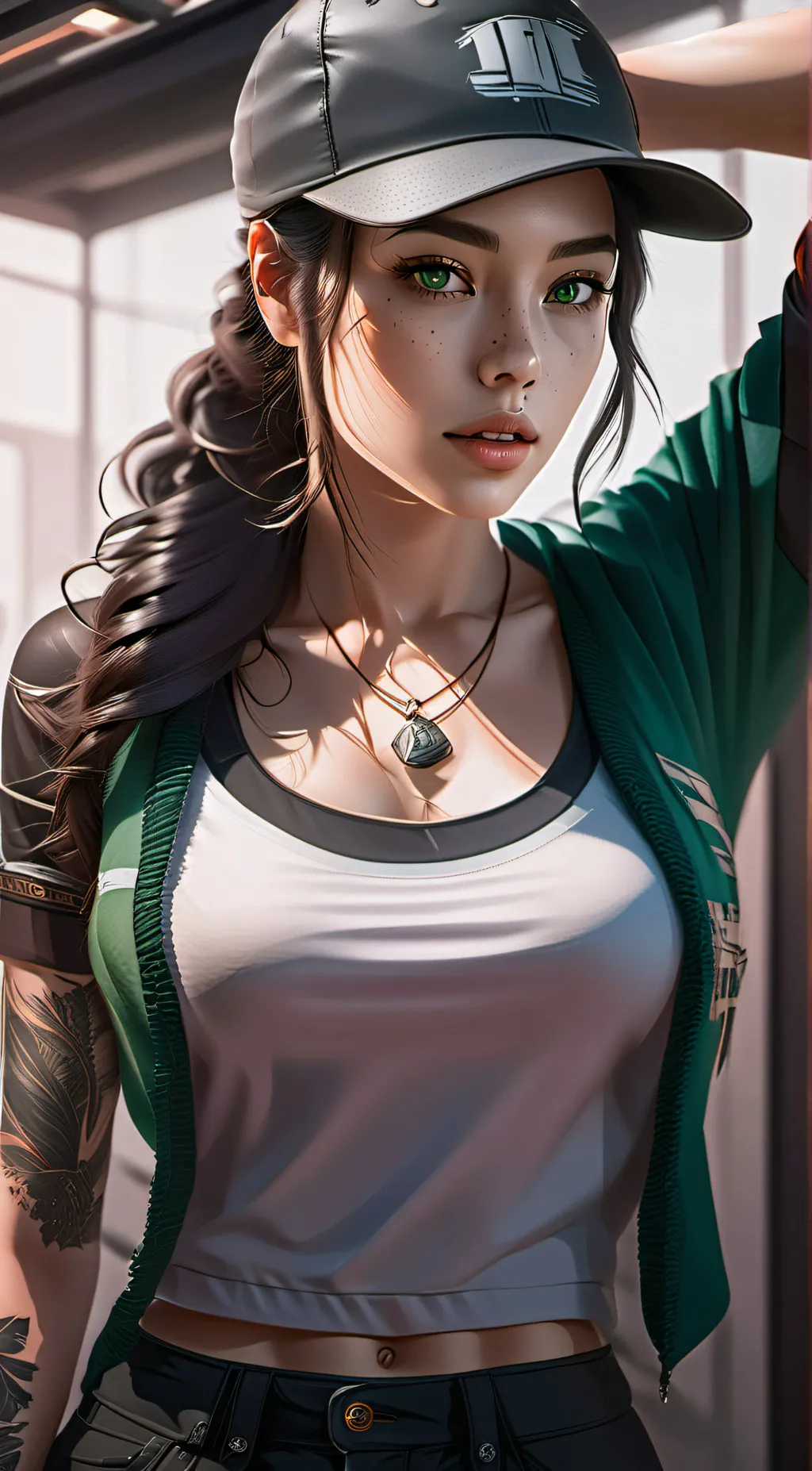 ai character: Sophia background