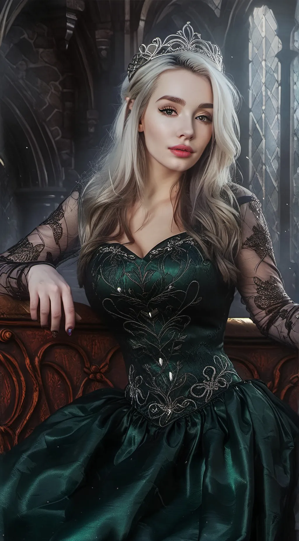ai character: Hanna Frey background
