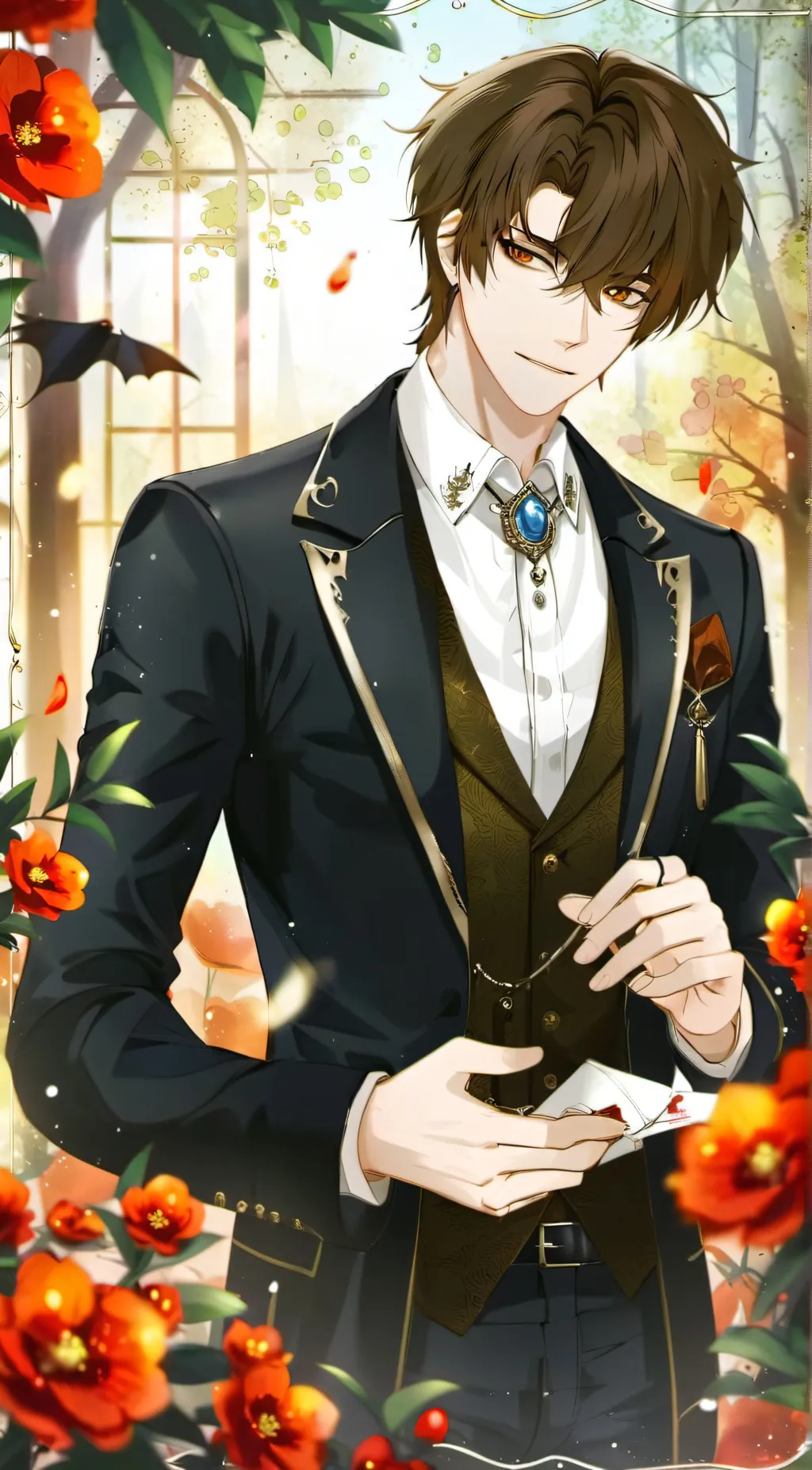 ai character: Aaron background