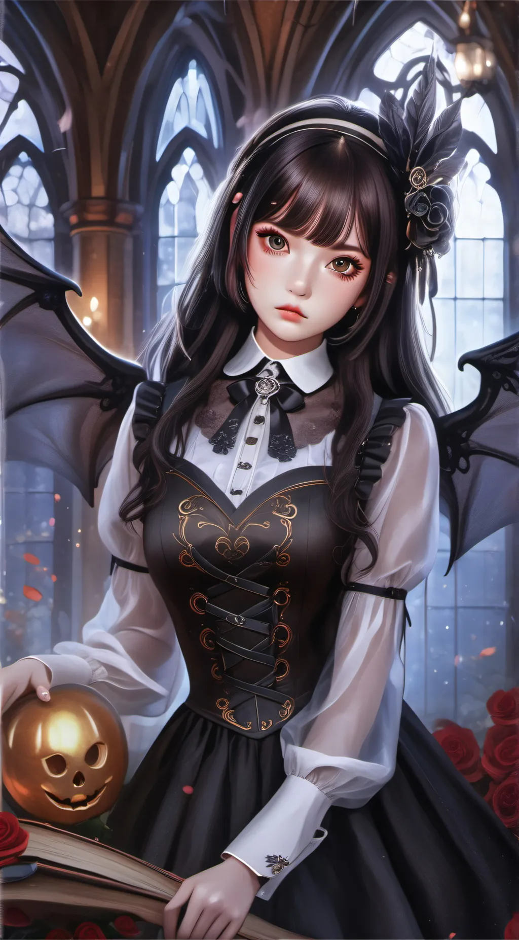 ai character: sara  background