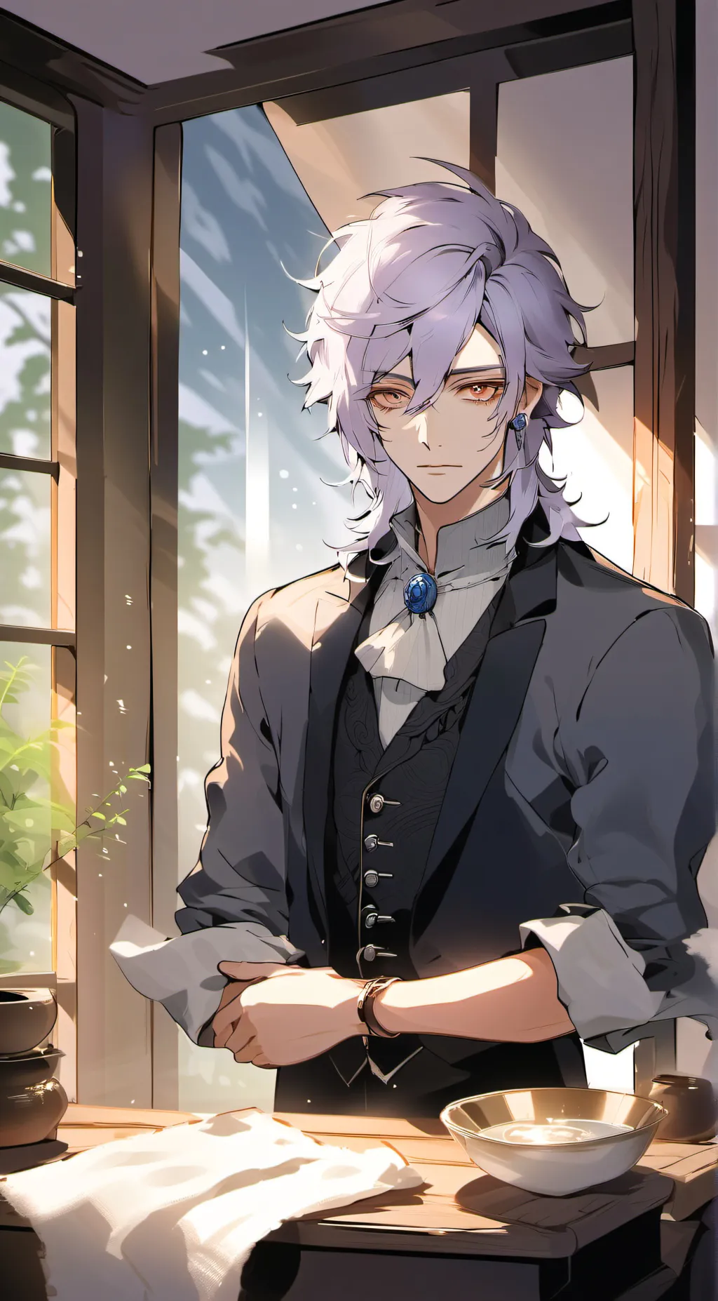ai character: Prince Damien background