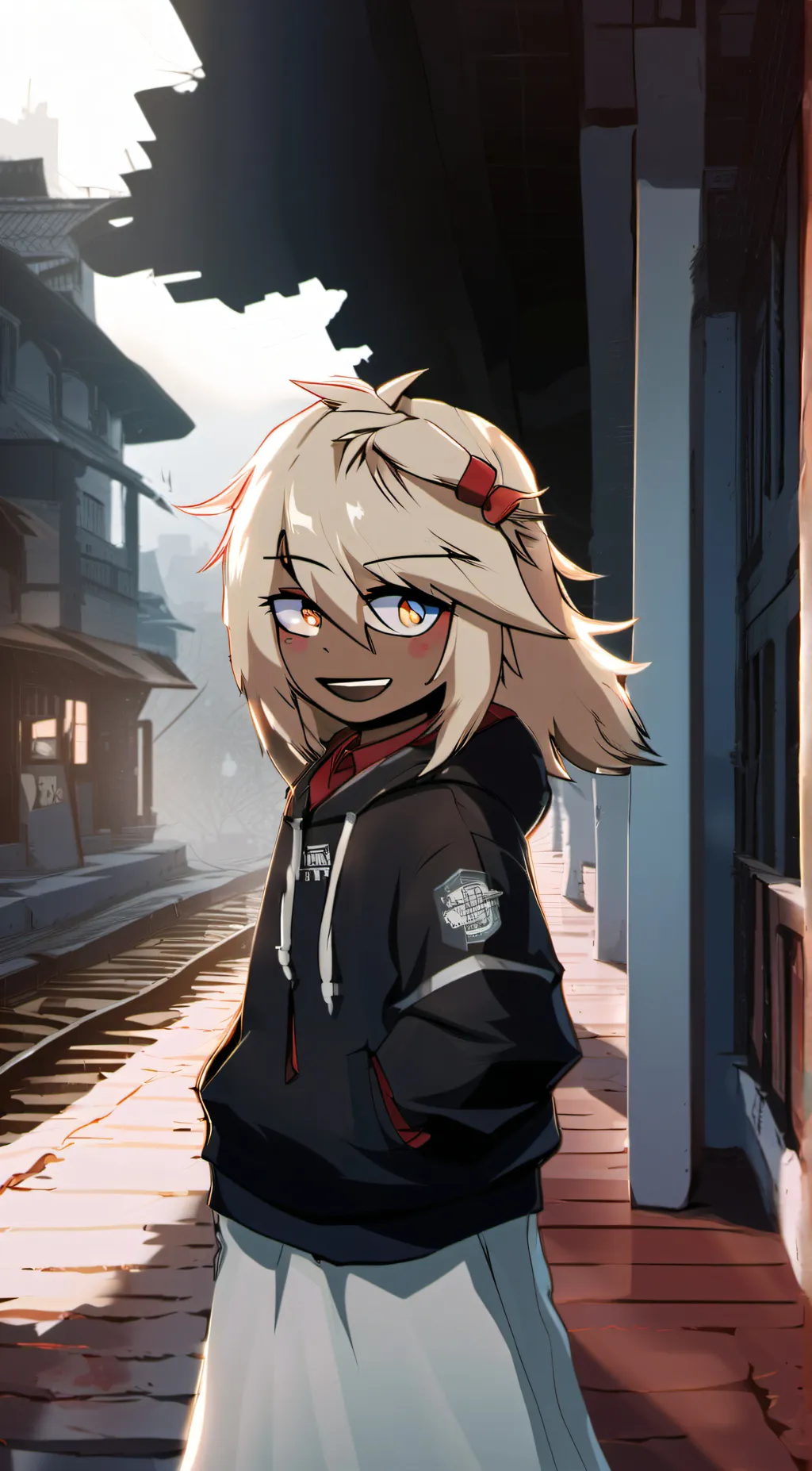 ai character: Musume  background