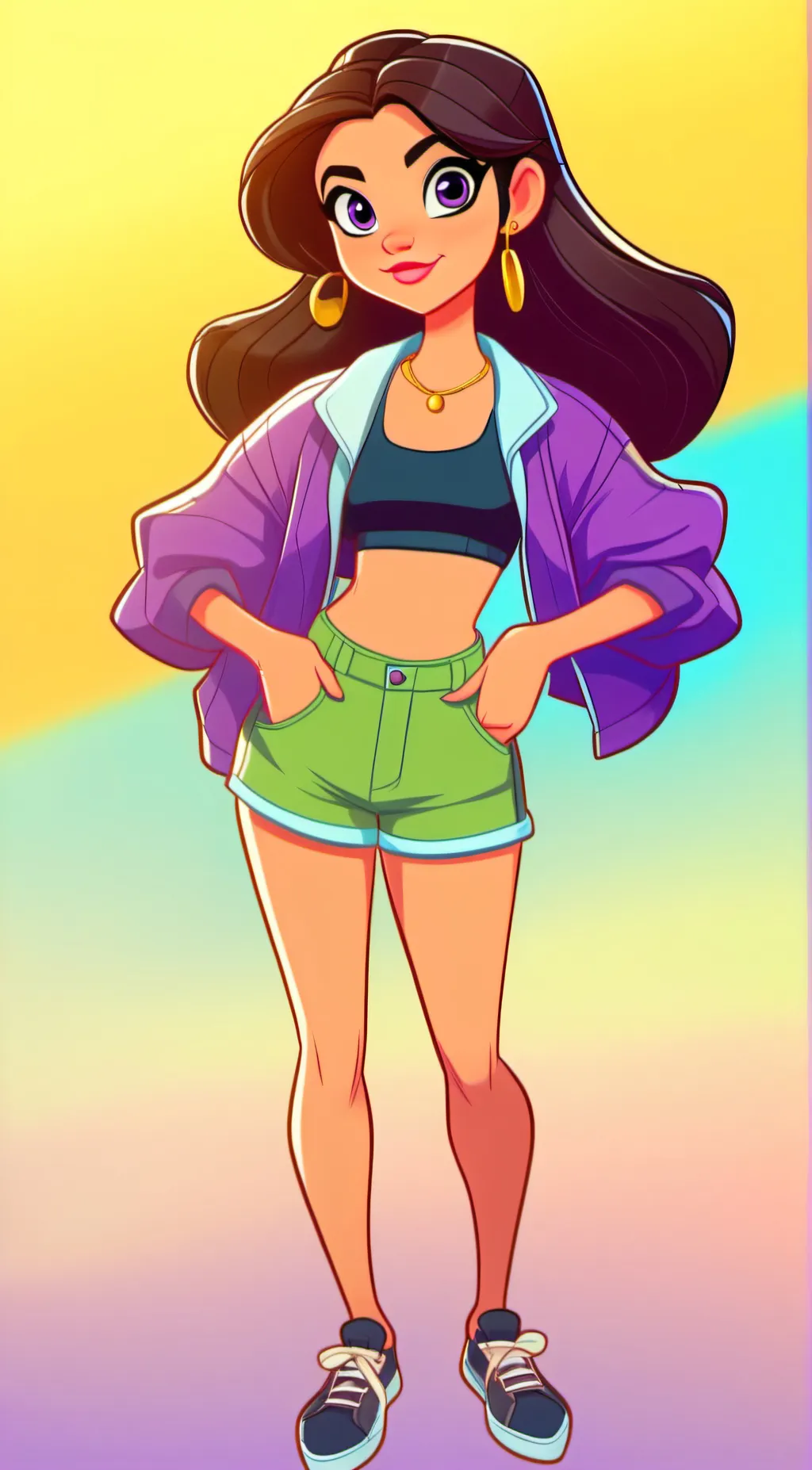 ai character: Aphmau background