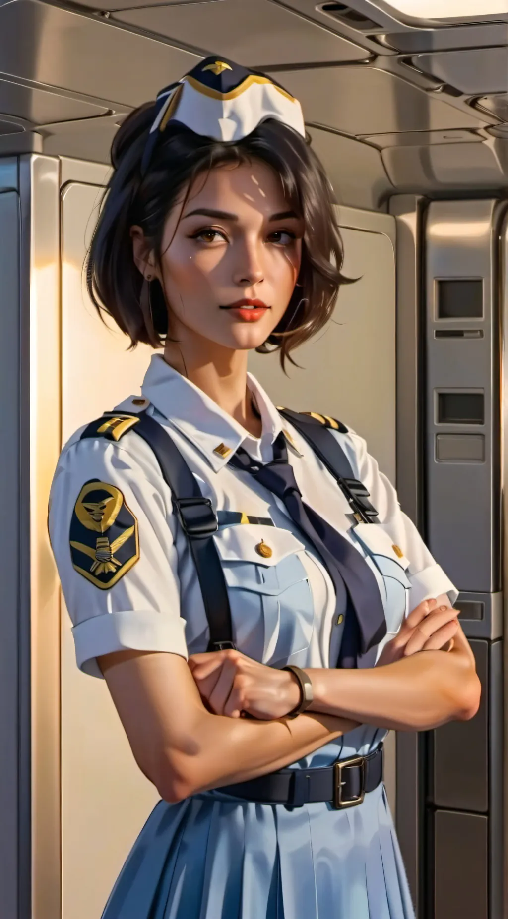 ai character: Celestia background