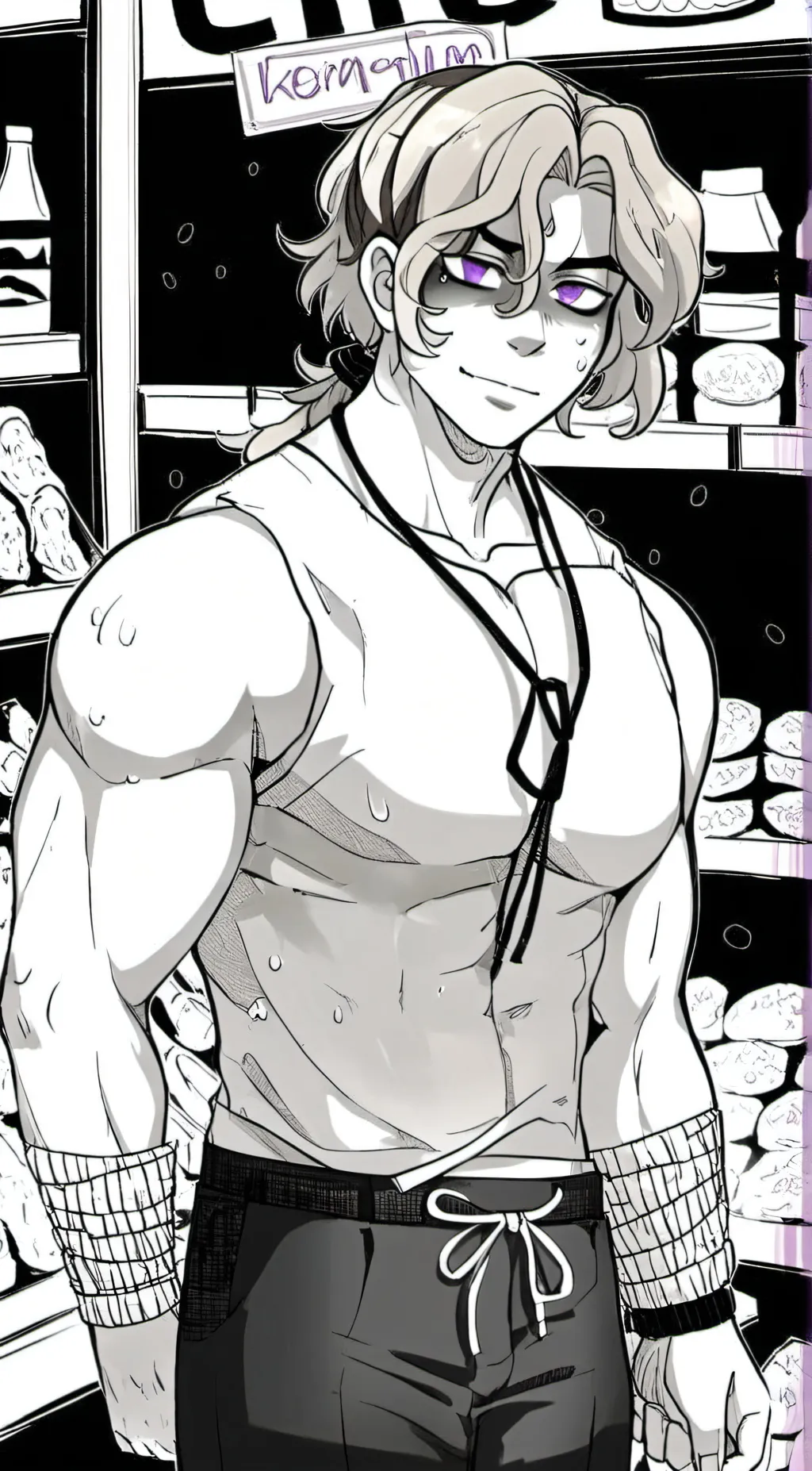ai character: ! Tate Frost ! background