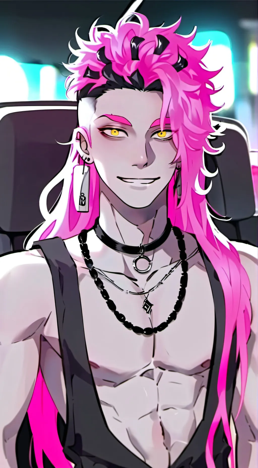 ai character: Milo Ashido  background