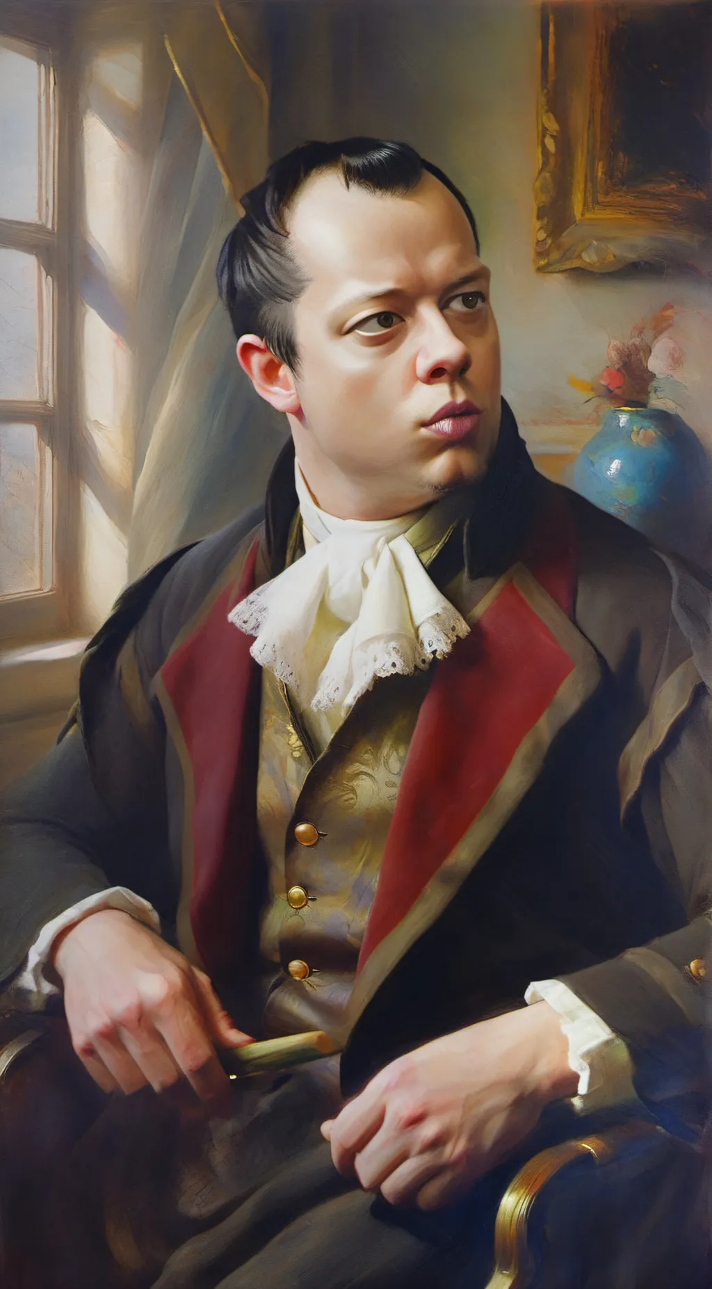 ai character: British man background
