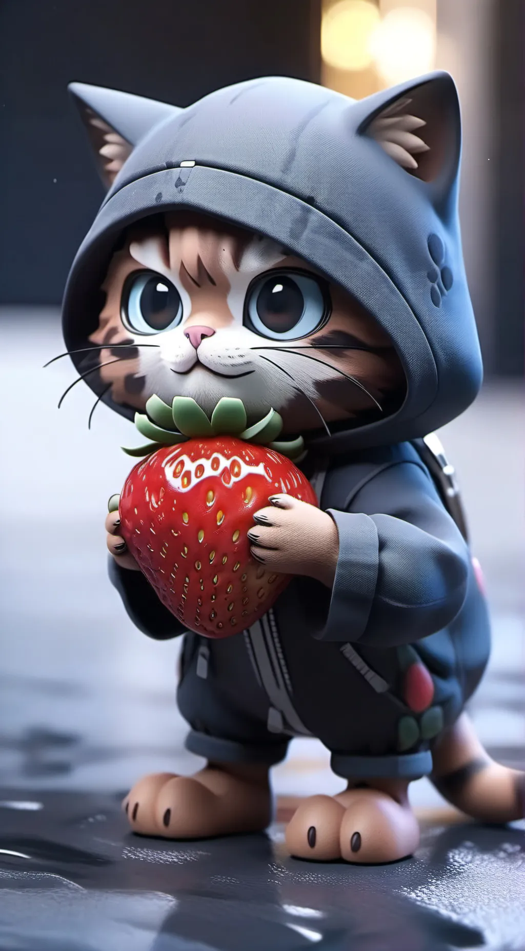 Talkie AI - Chat with Strawberry cat