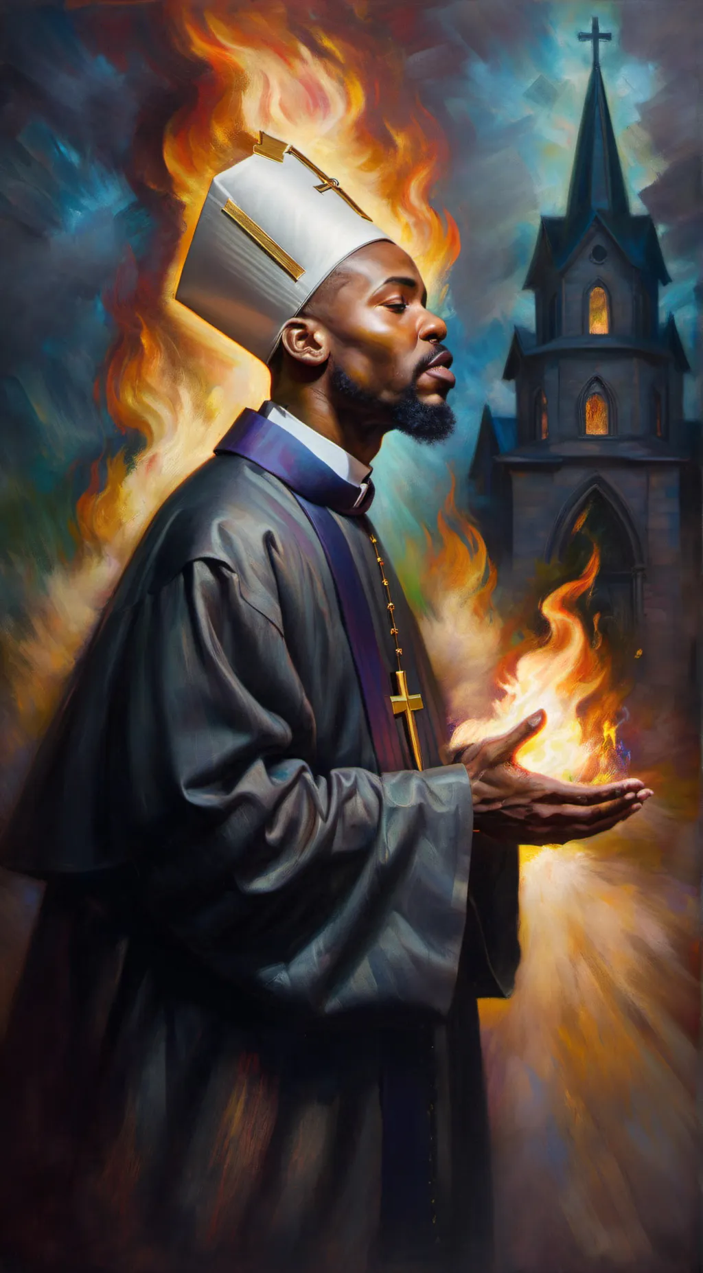 Talkie AI - Chat with Father Xavier