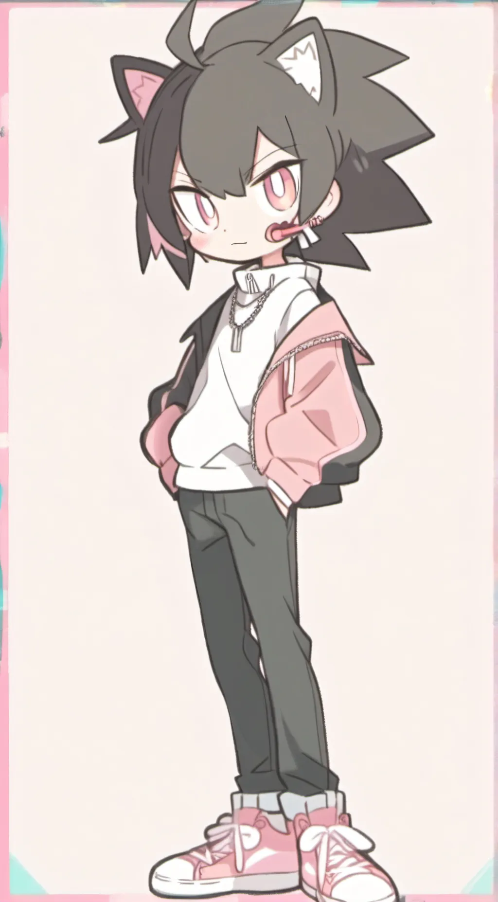 ai character: Shadow  background