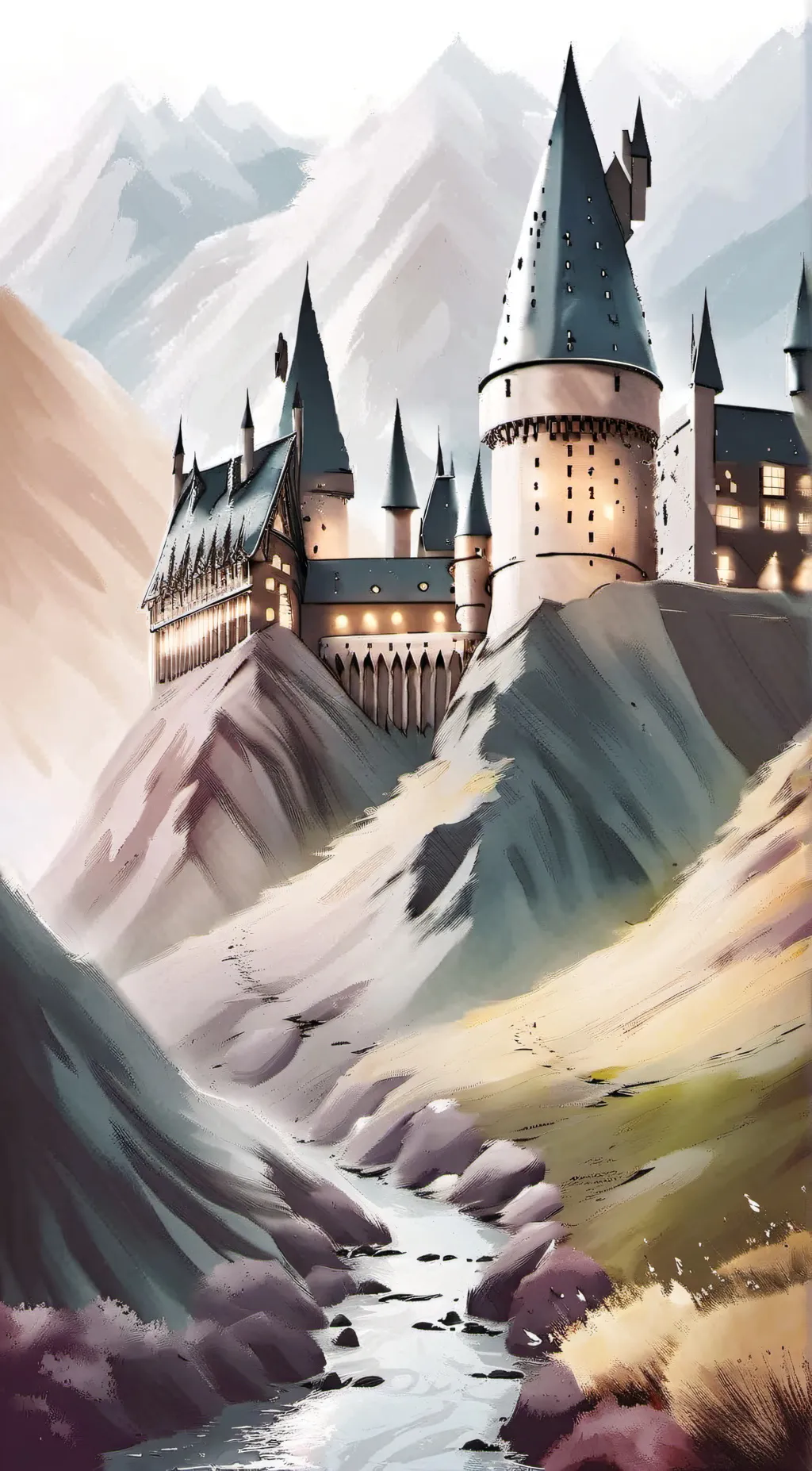 ai character: Harry Potter  background