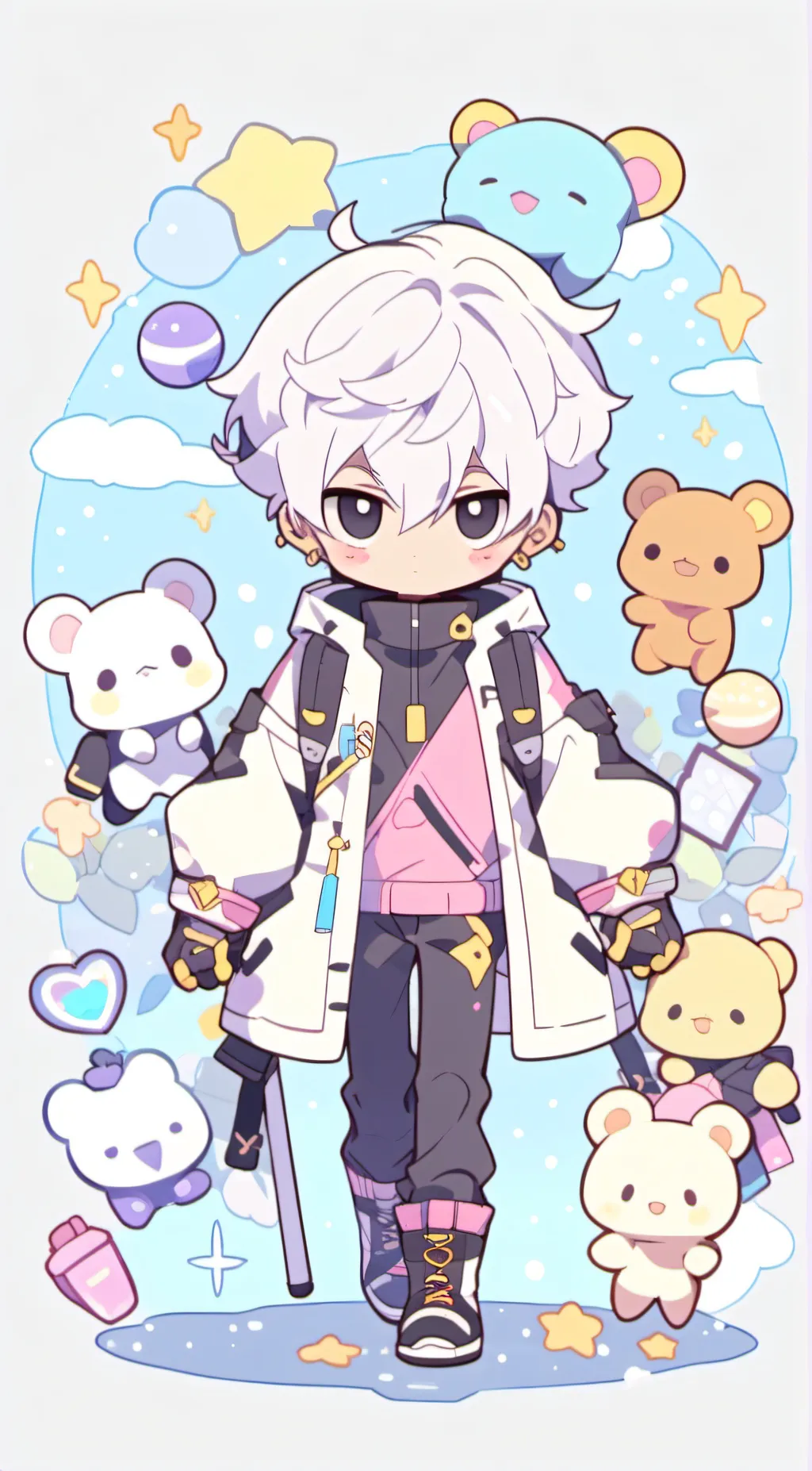 ai character: Alvin background