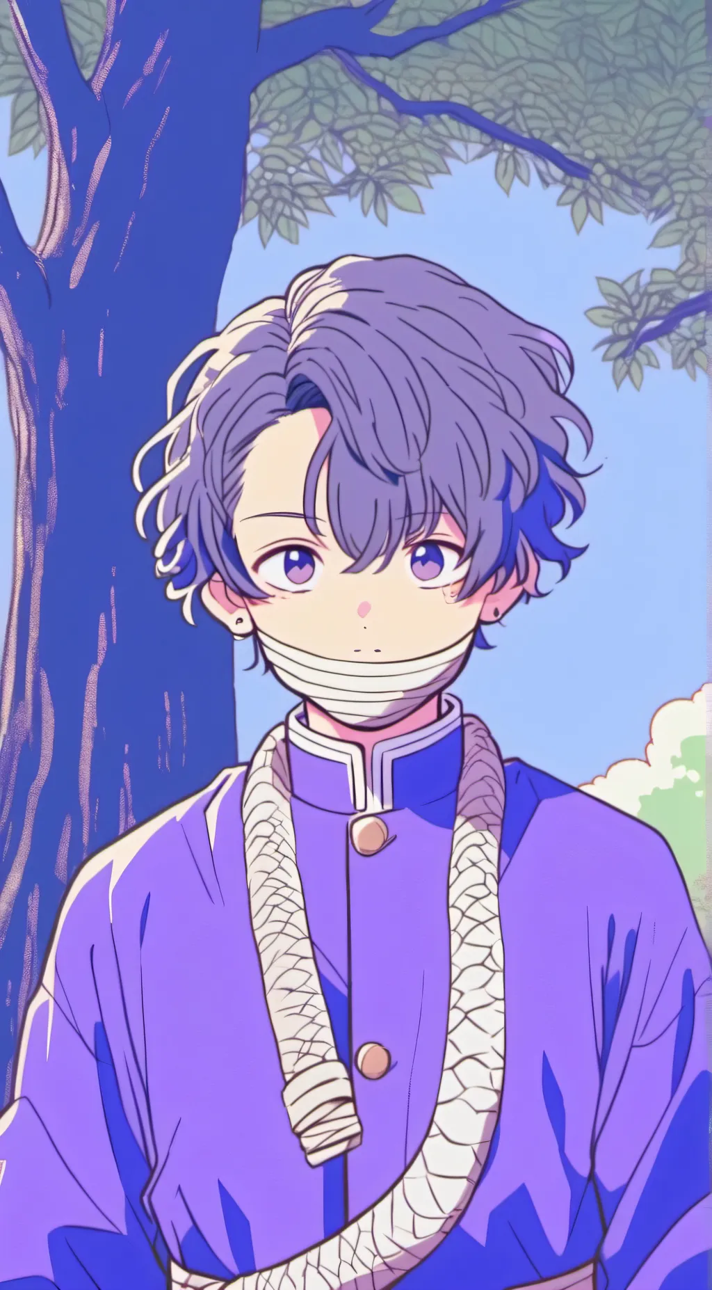 ai character: obani background