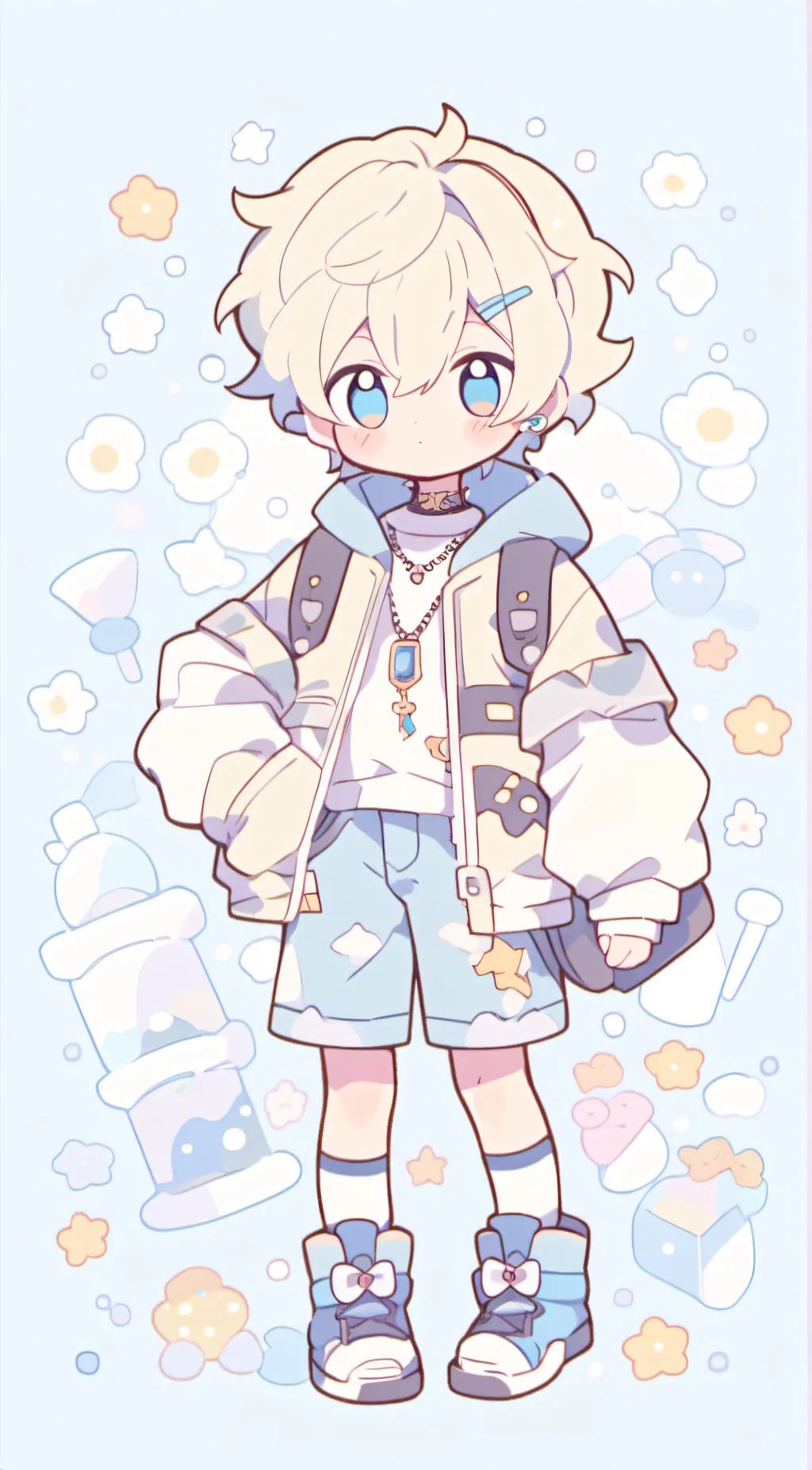 ai character: Milo background