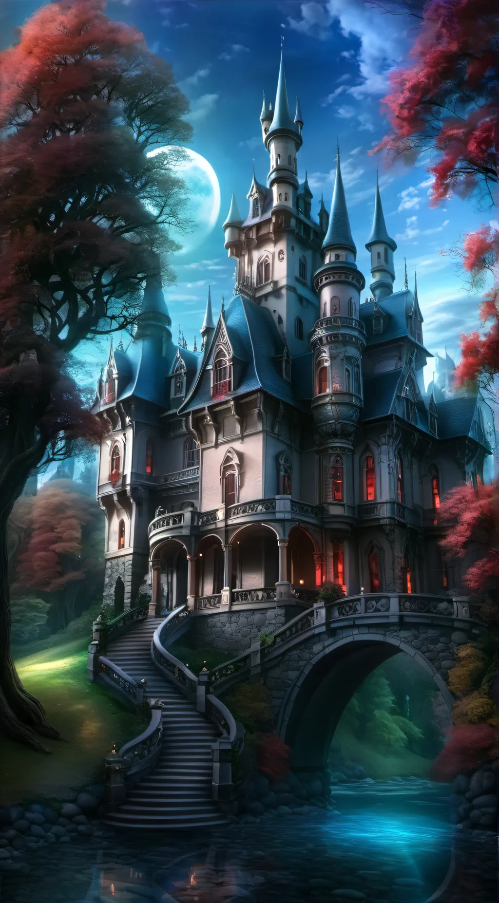 ai character: Hogwarts background