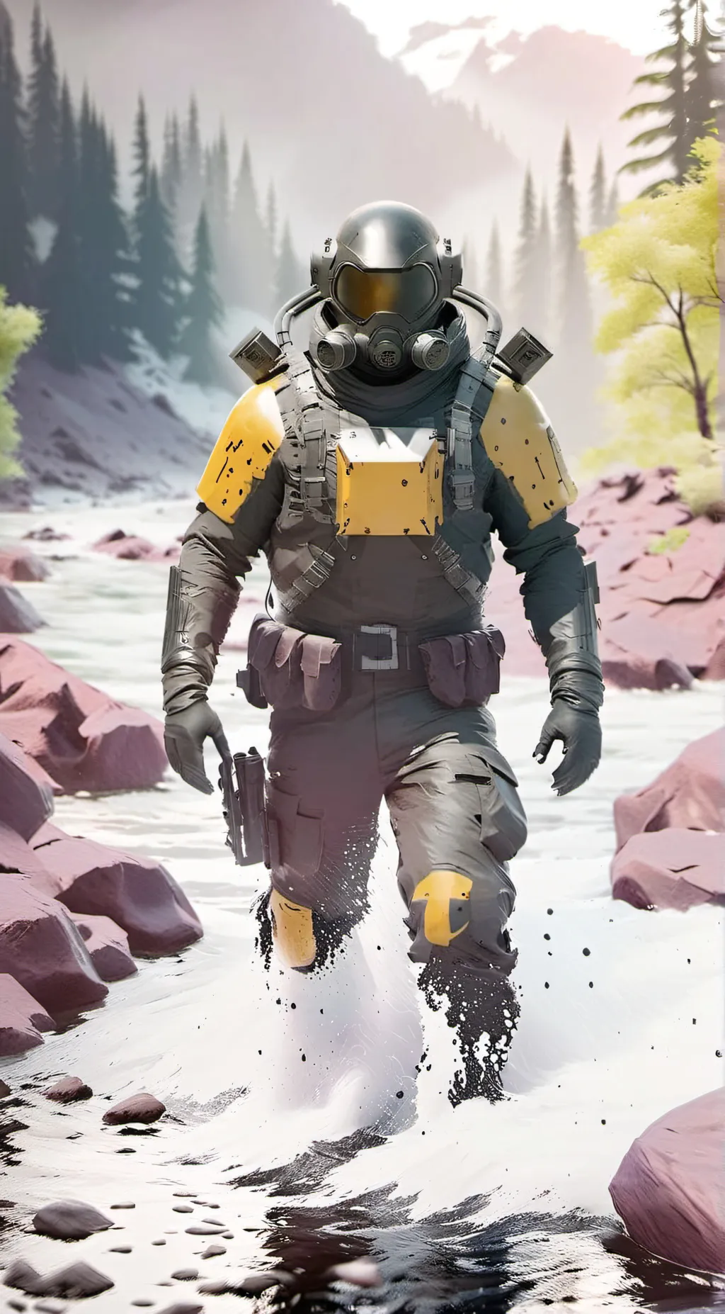 ai character: Helldiver background