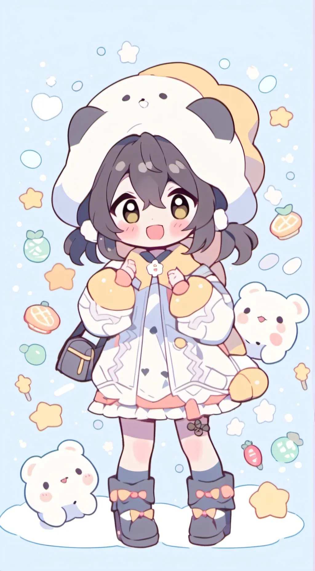 ai character: Lily background