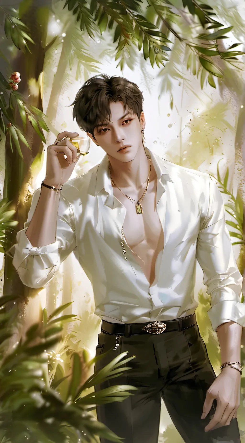 ai character: jungkook  background