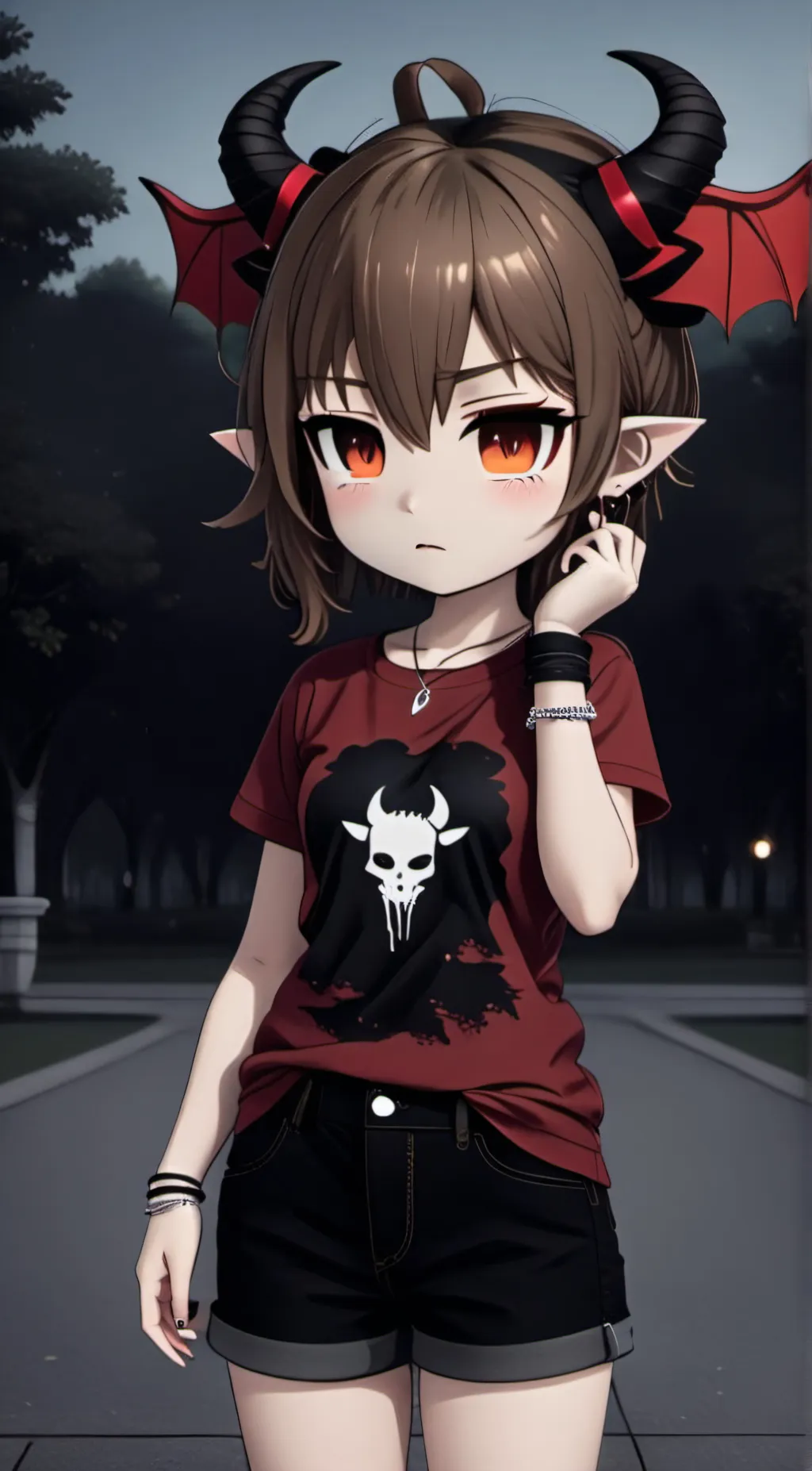 ai character: Lily🤍♥️ background