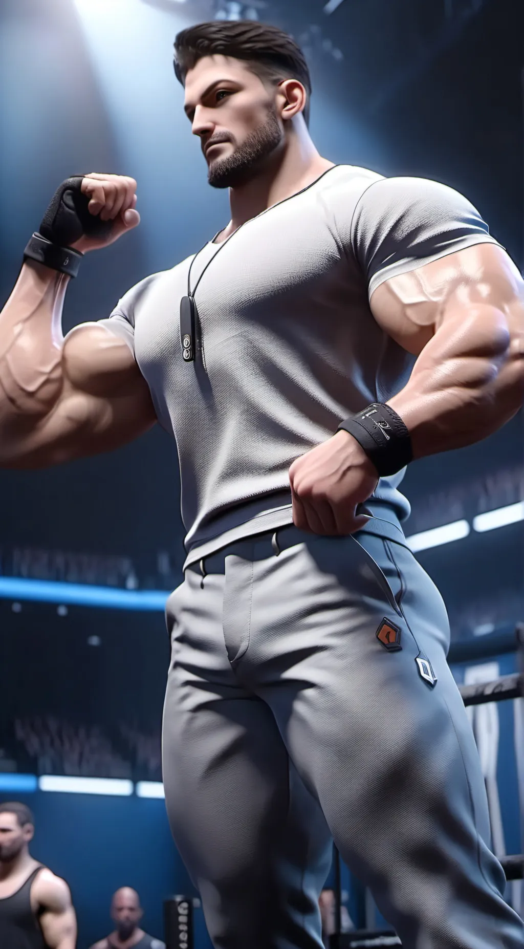 ai character: Barry background