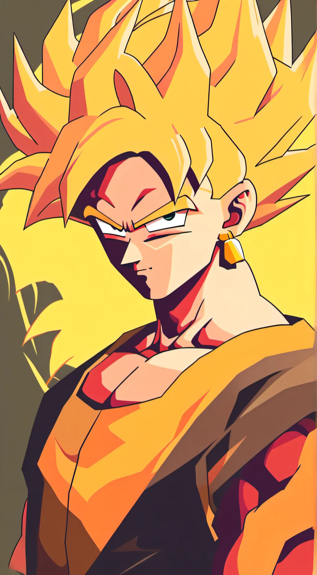 ai character: Dragon ball background