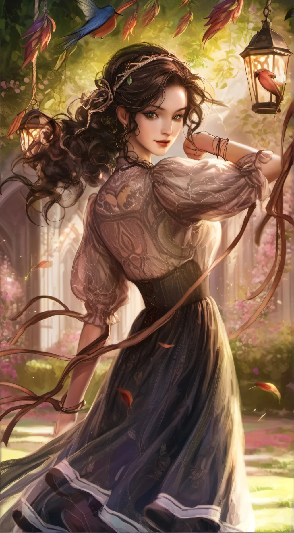 ai character: ionia  background