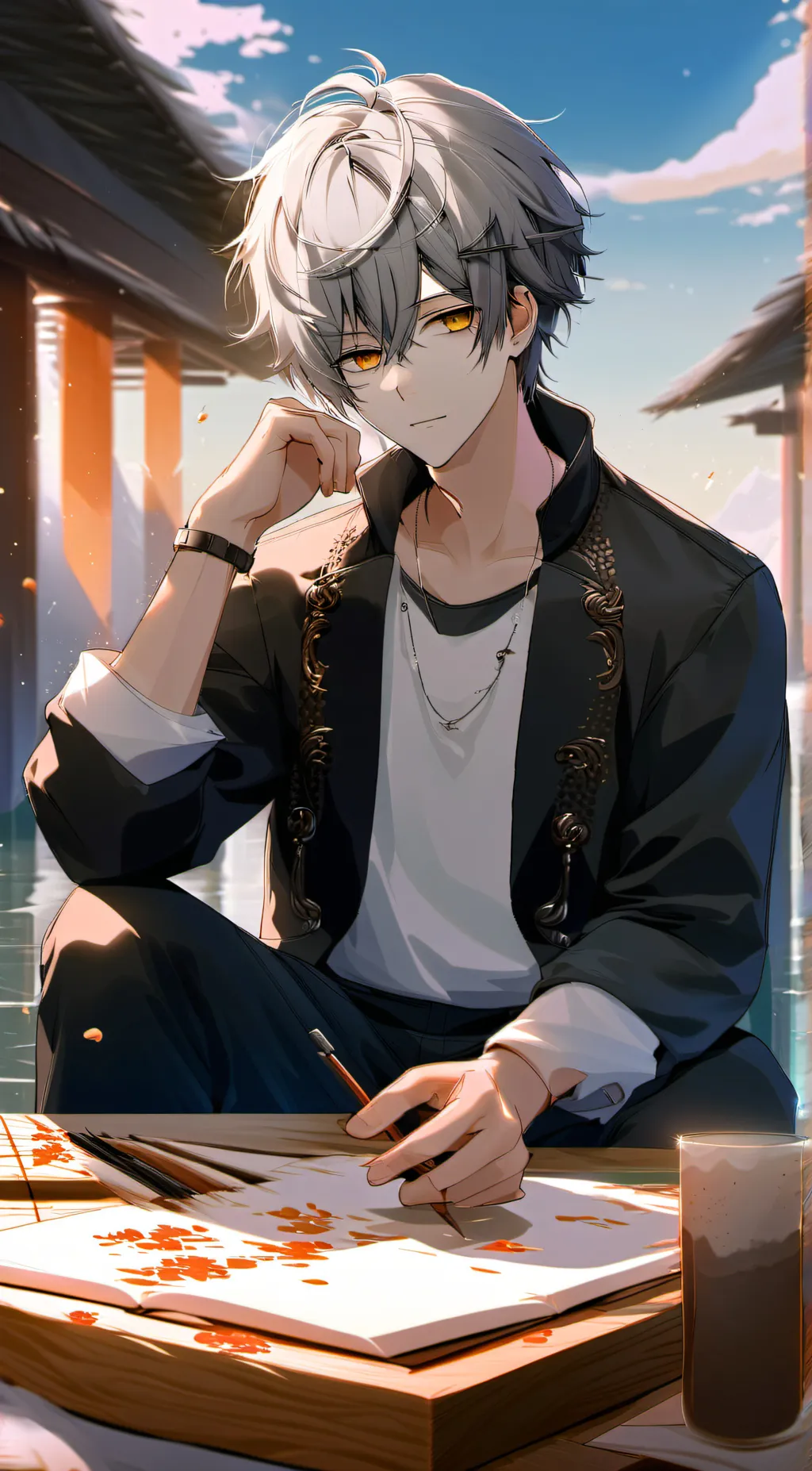 ai character: Casey background