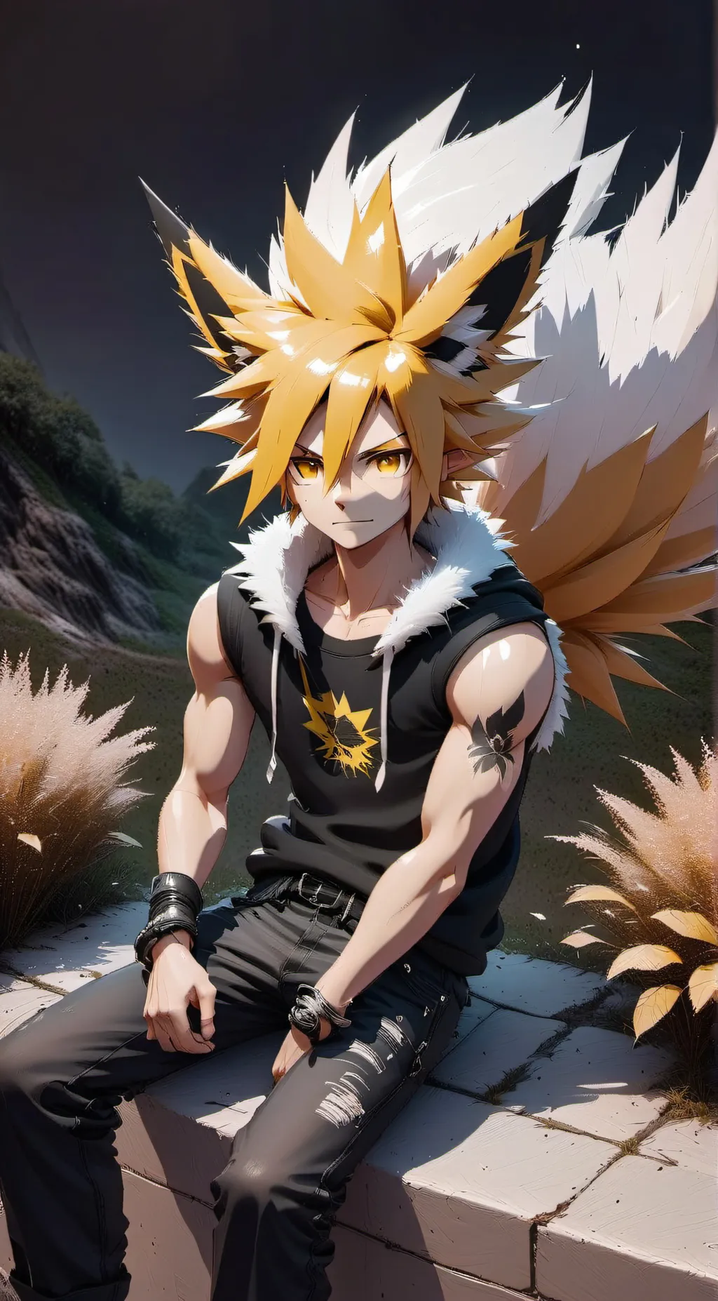 ai character: Jolteon background