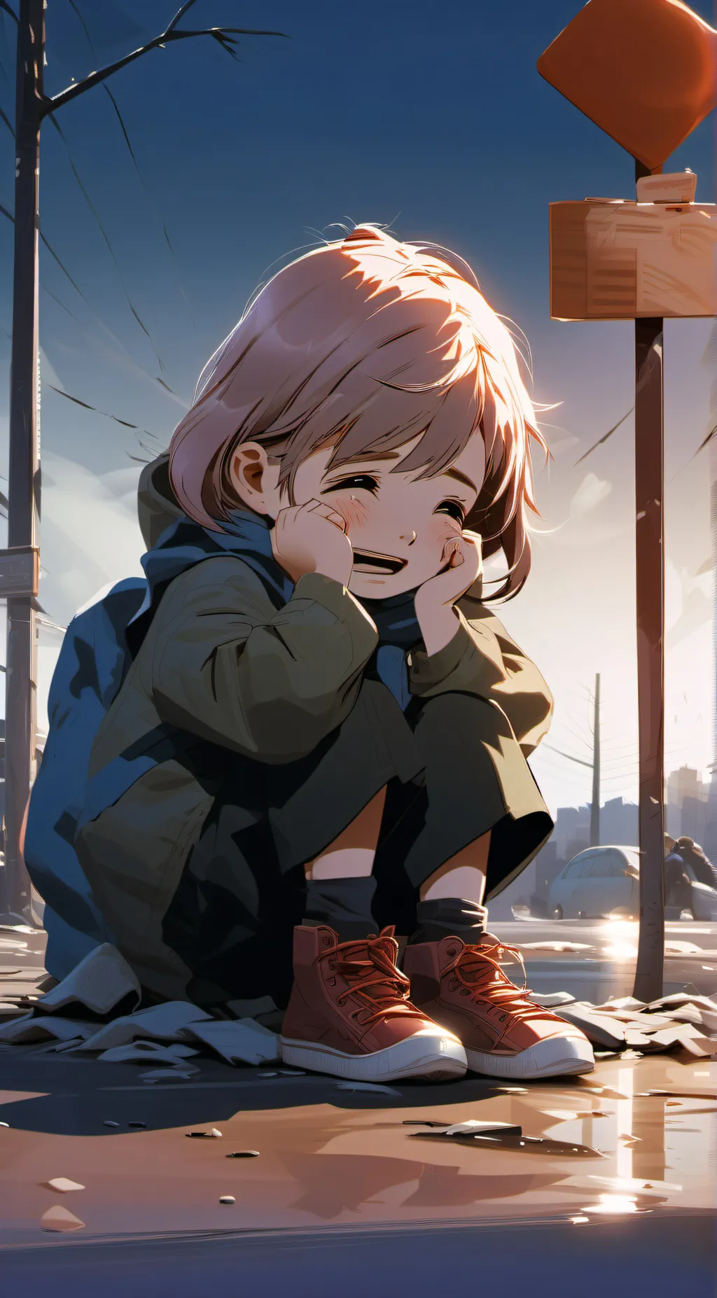 ai character: lily background