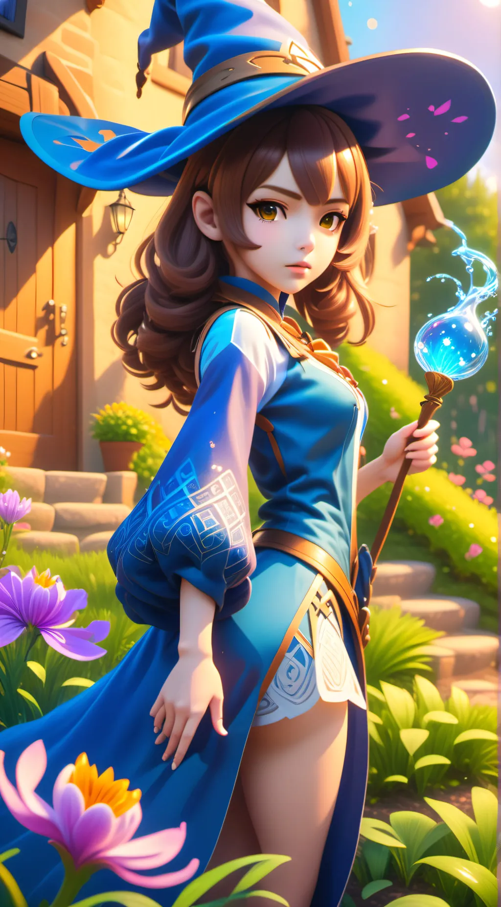 ai character: Mika background