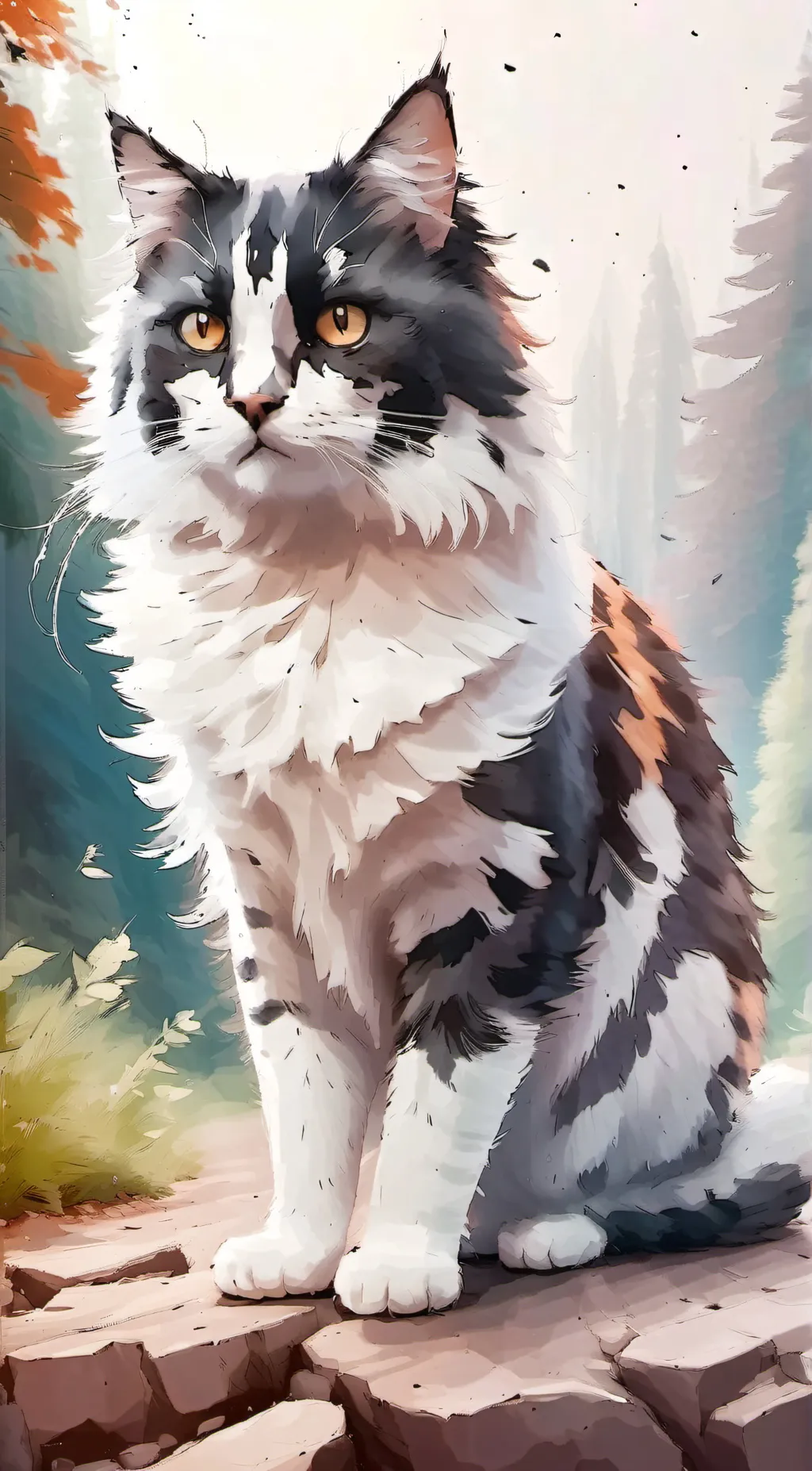ai character: cotton  background