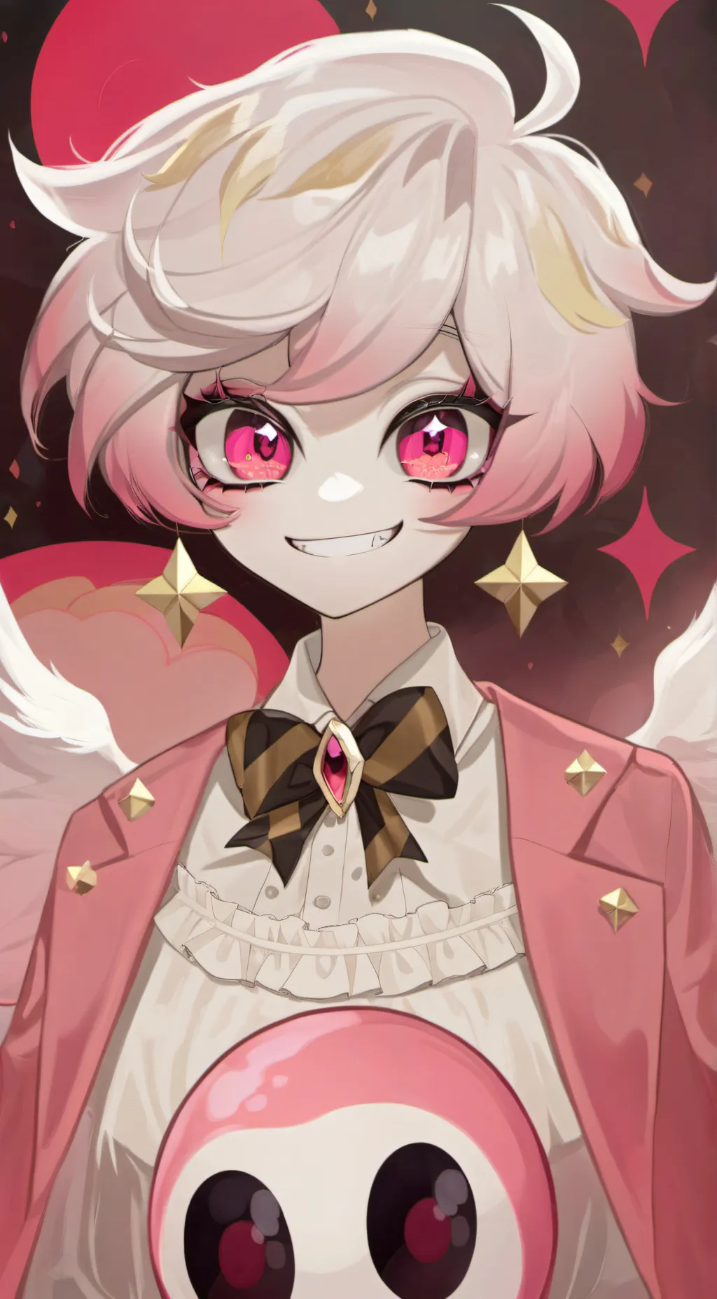 ai character: angel dust background