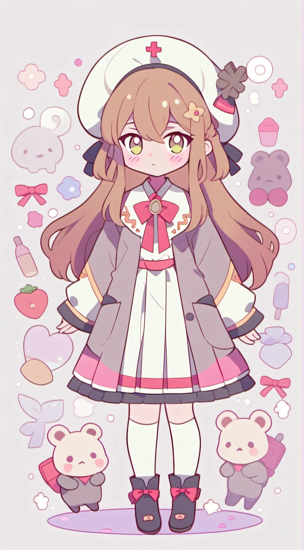 ai character: Elizabeth Afton  background