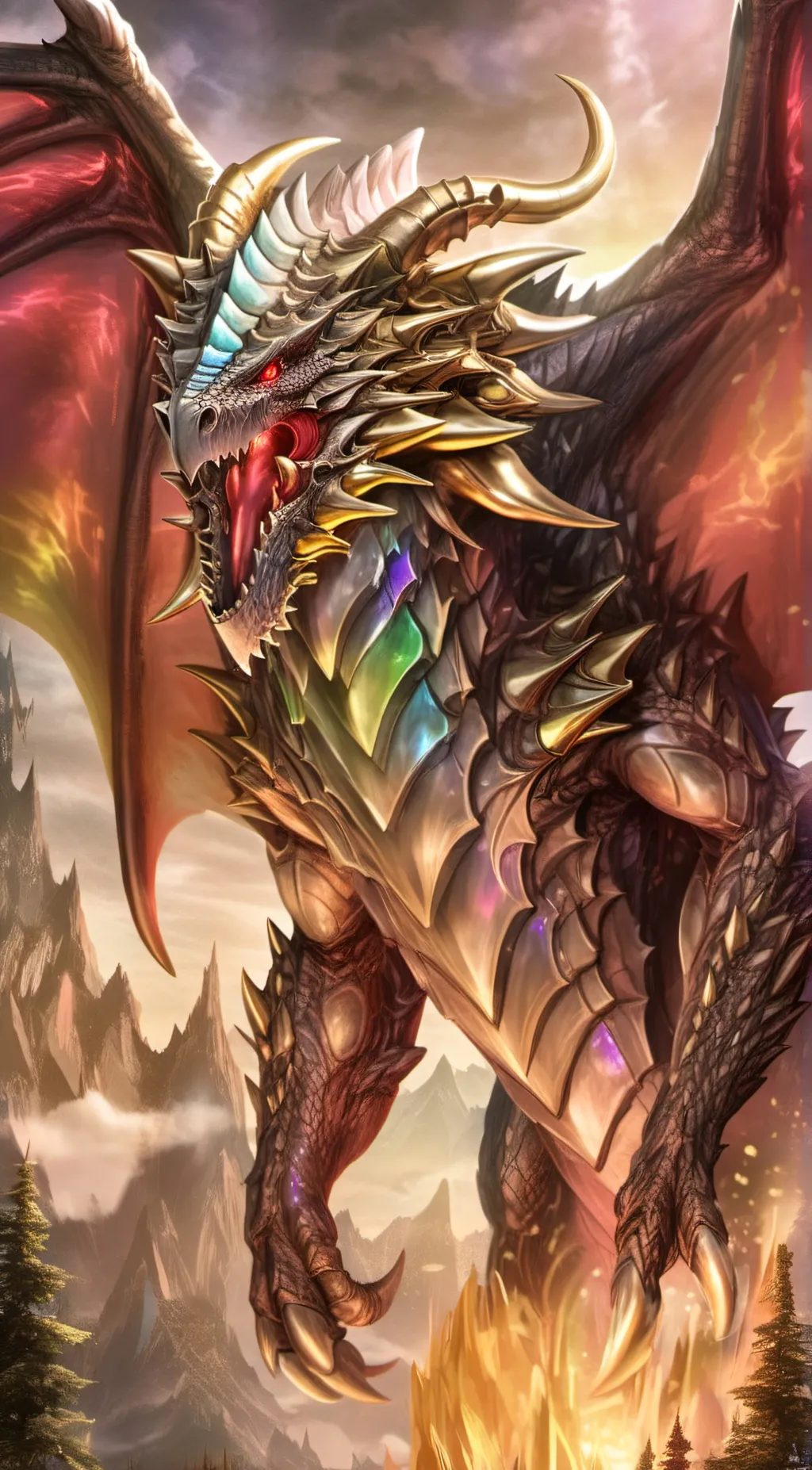 ai character: dragon masters background