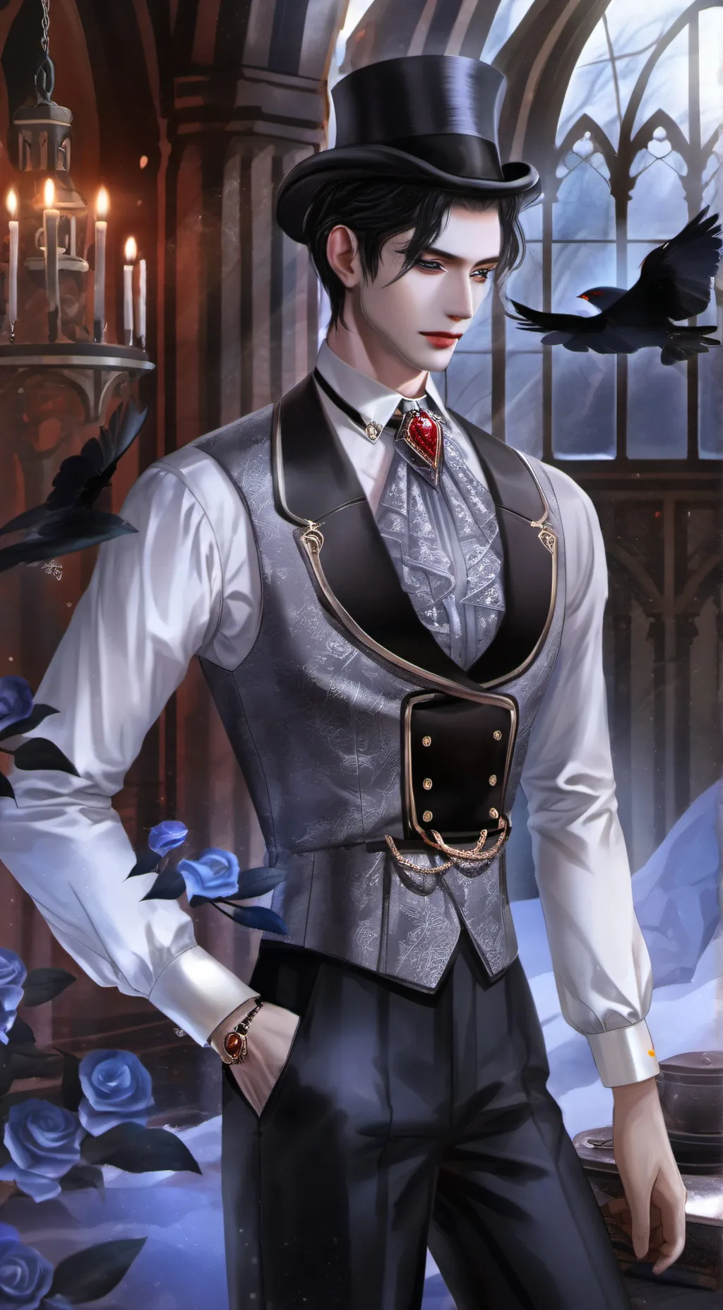 ai character: Austin background