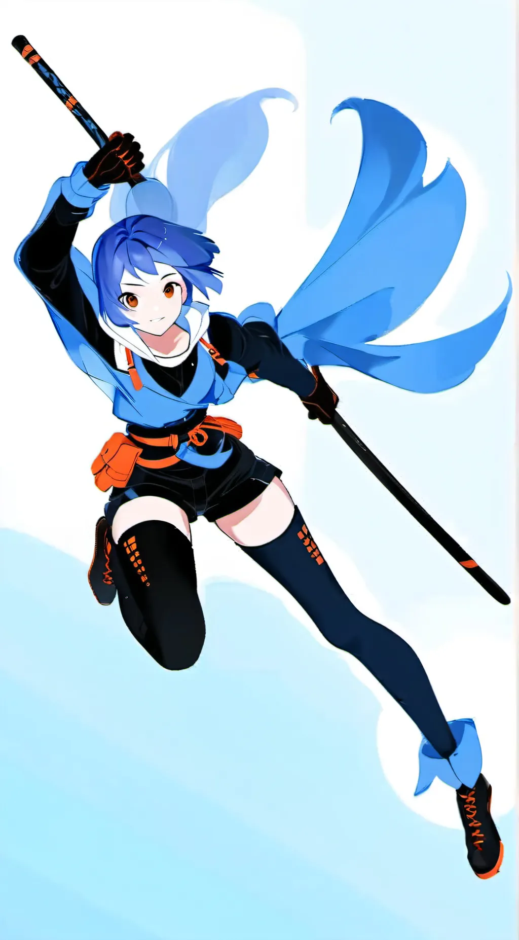 ai character: Teardrop (BFDI) background