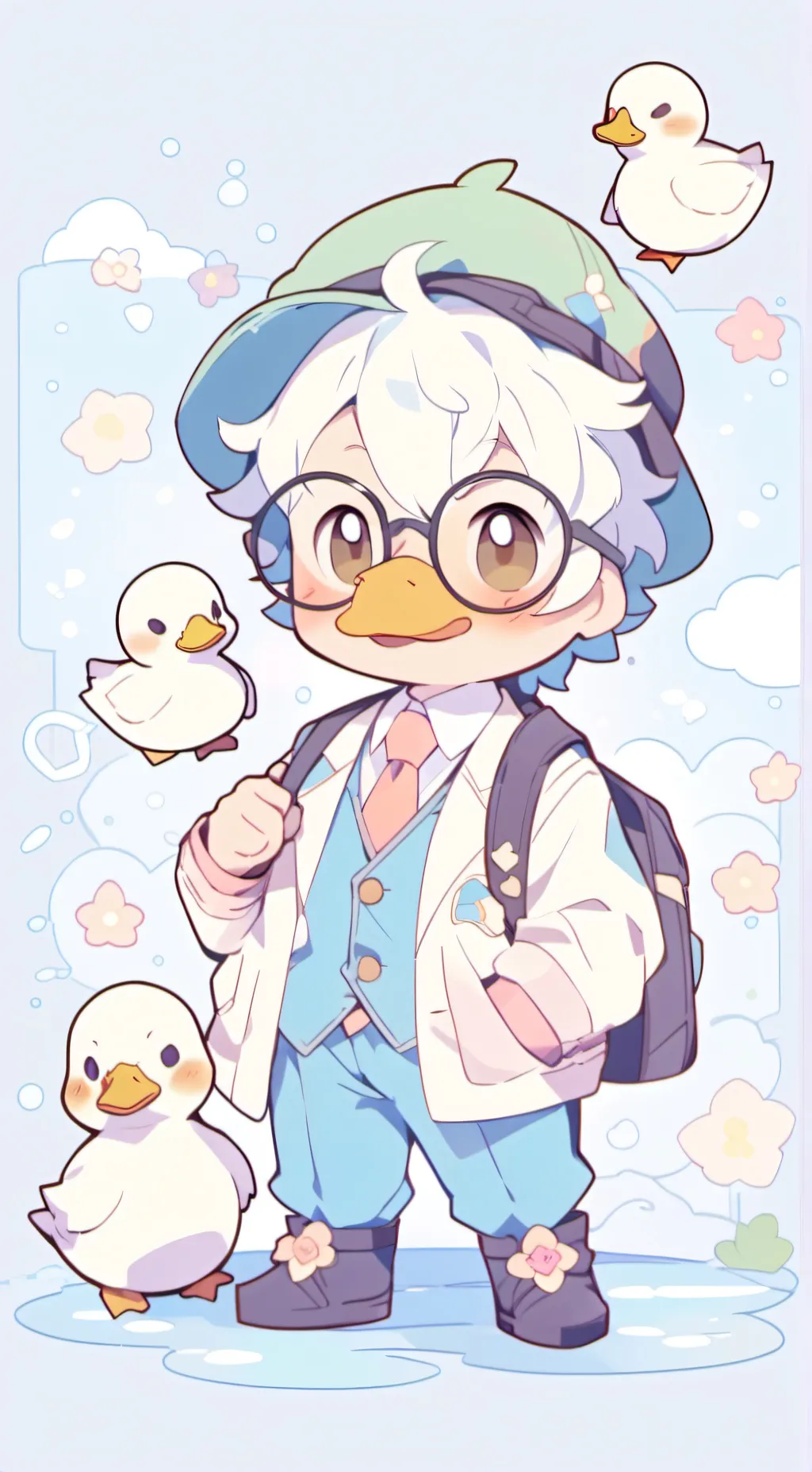 ai character: Duki background