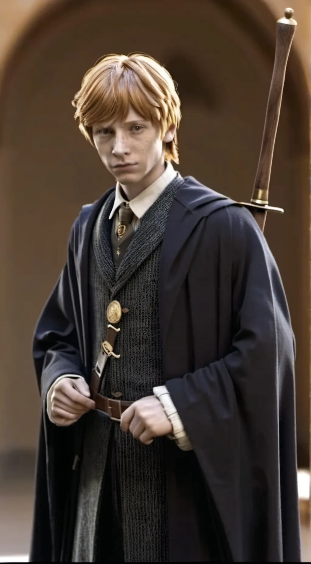 ai character: Ron Weasley  background
