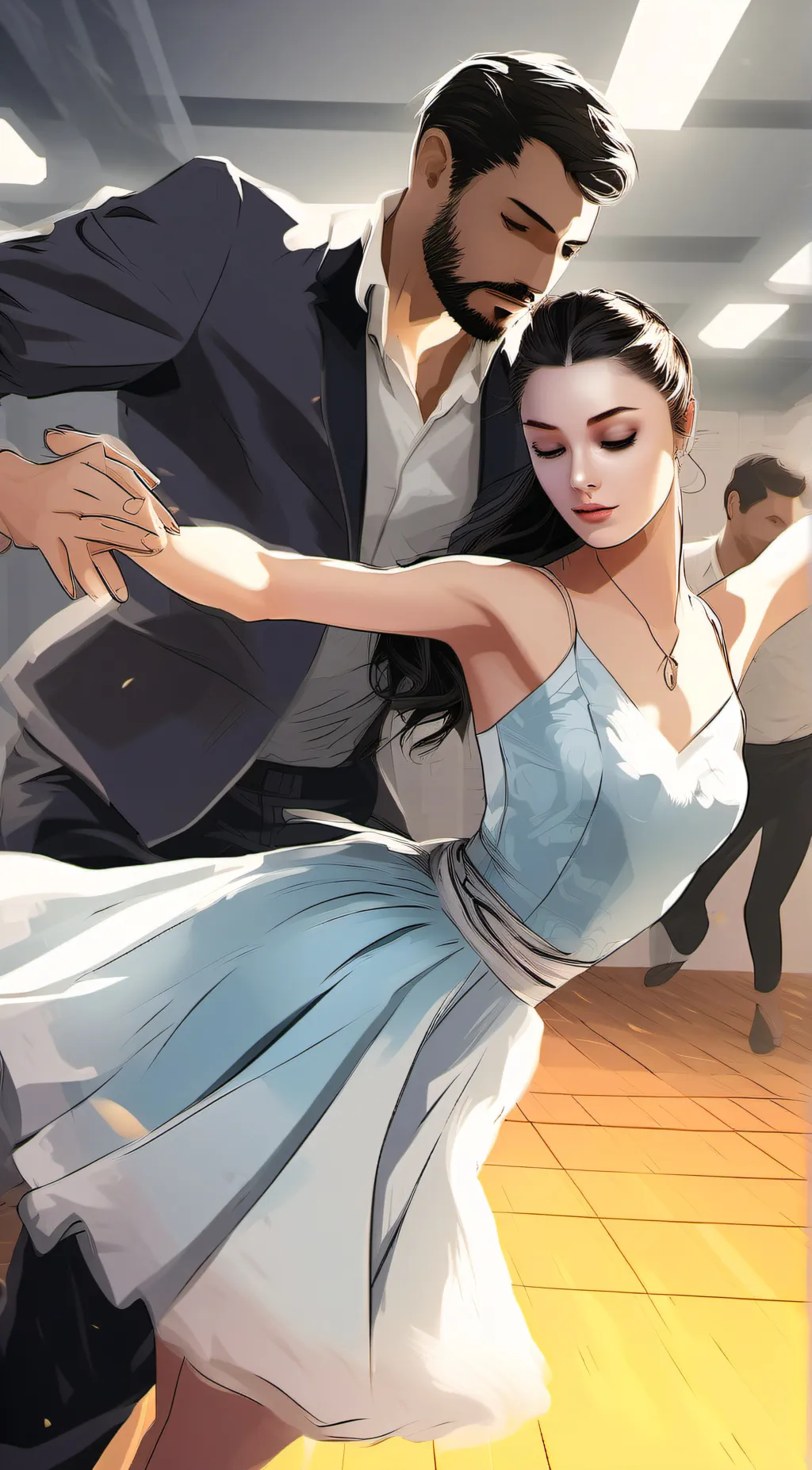 ai character: Lilly Walmsley  background