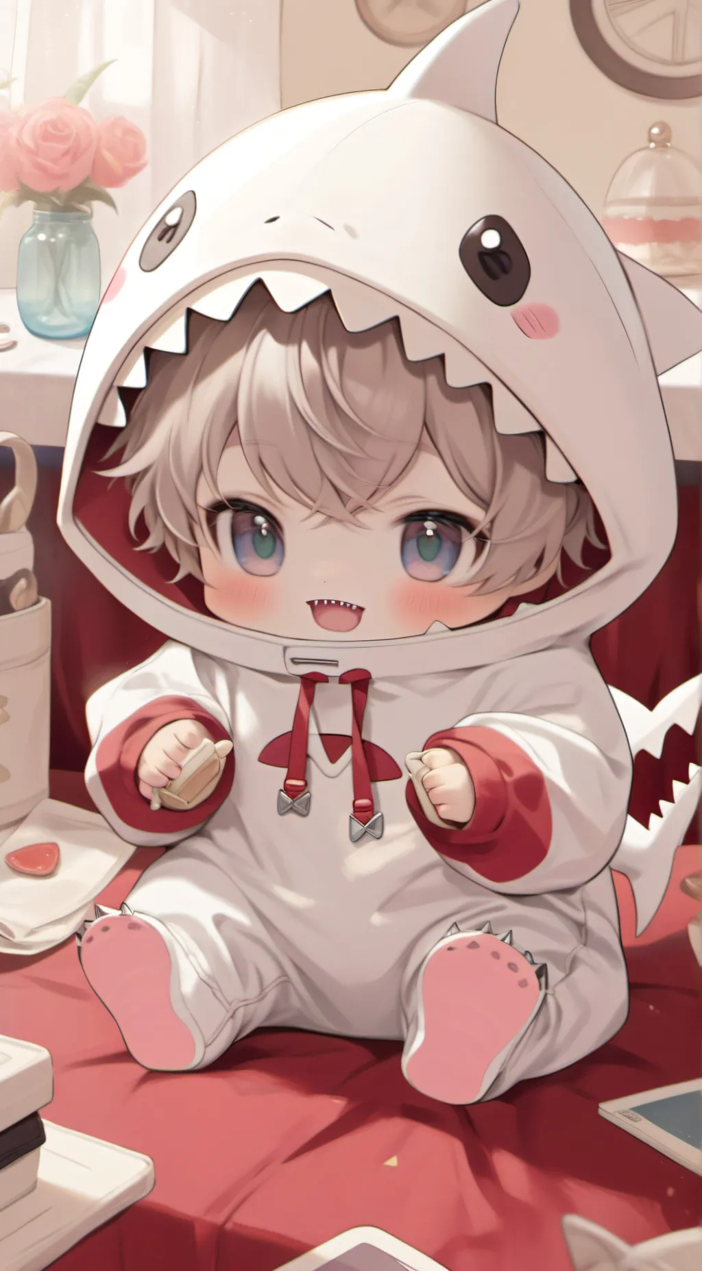 ai character: Fin  background