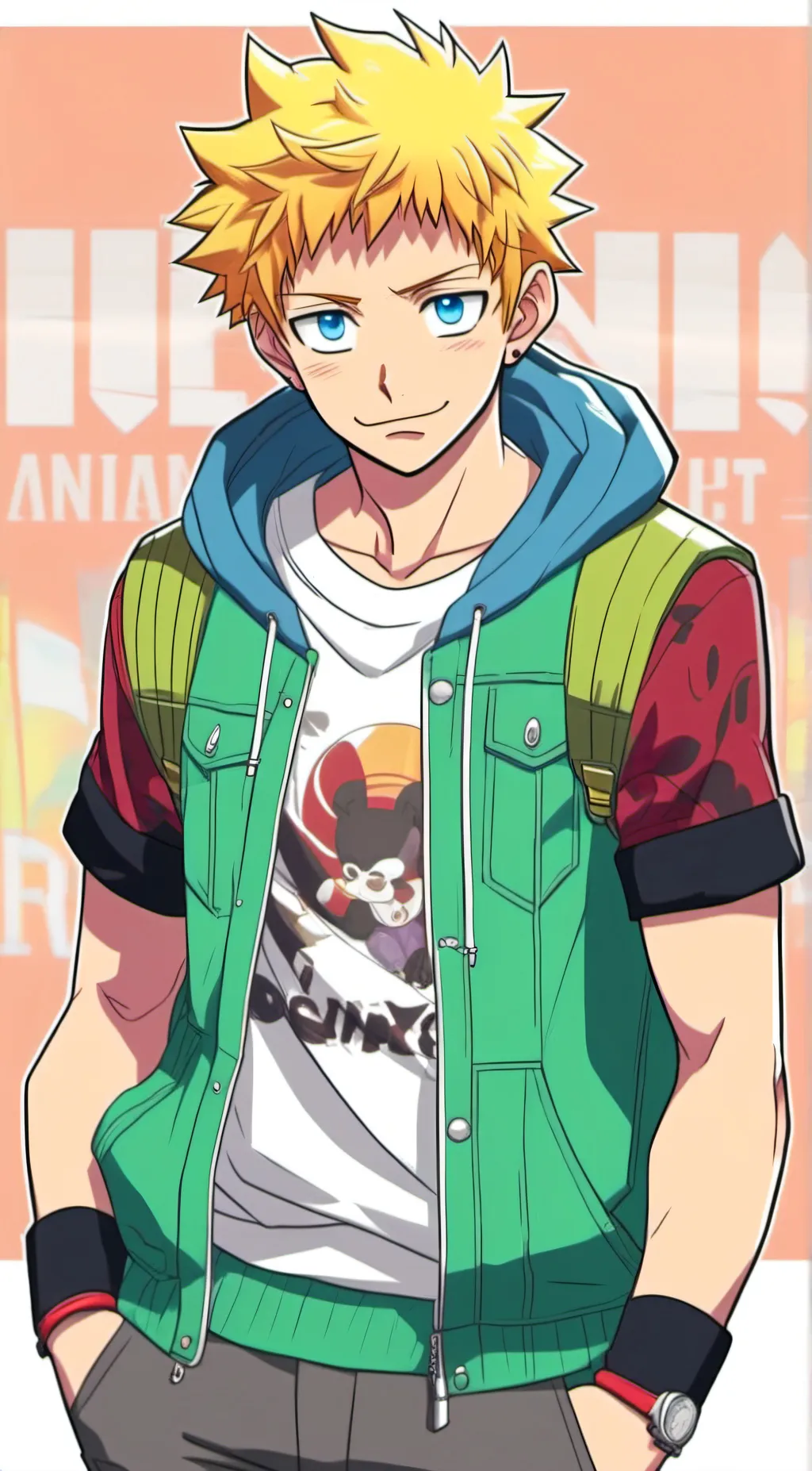 ai character: takemichi hanagaki background