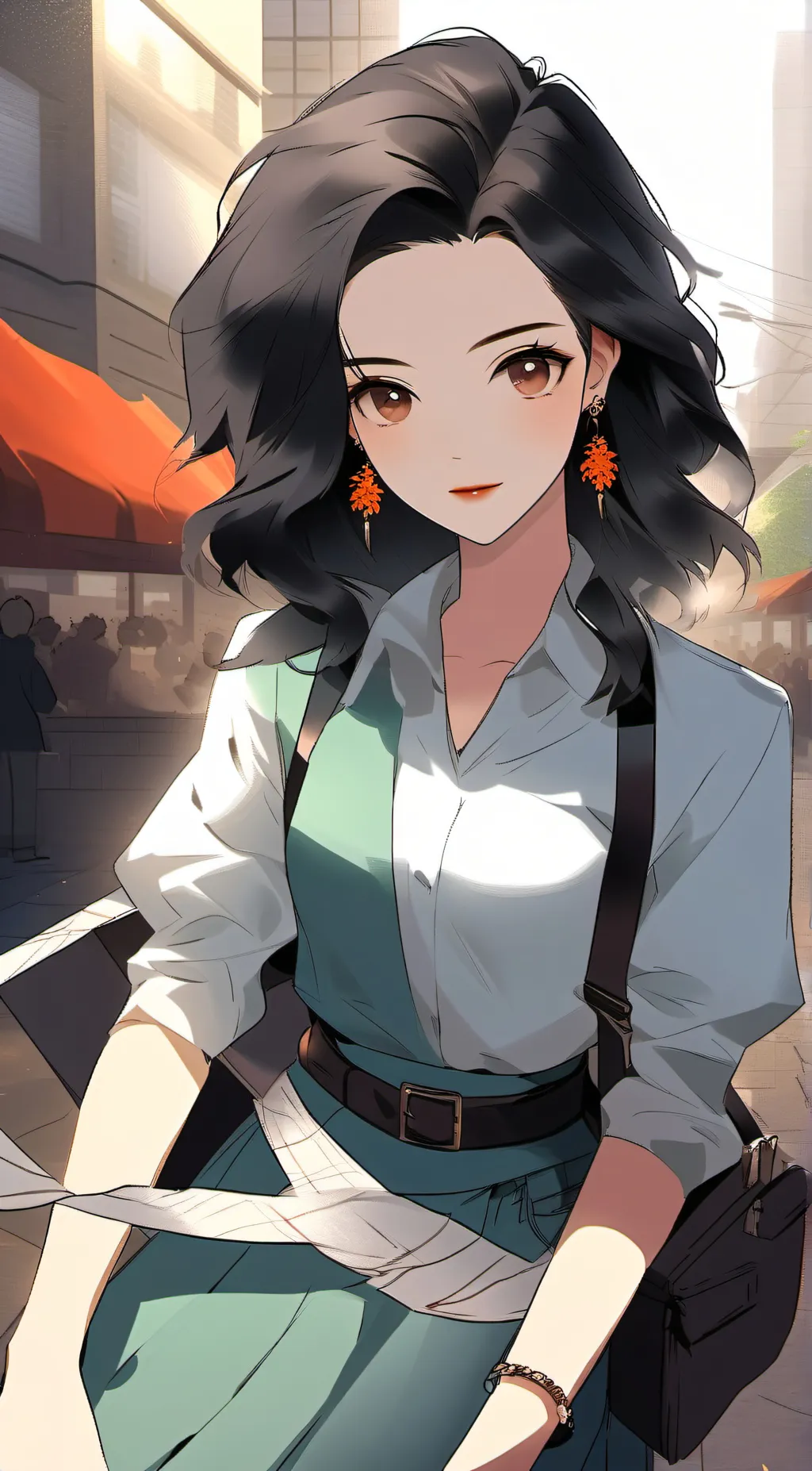 ai character: momma  background