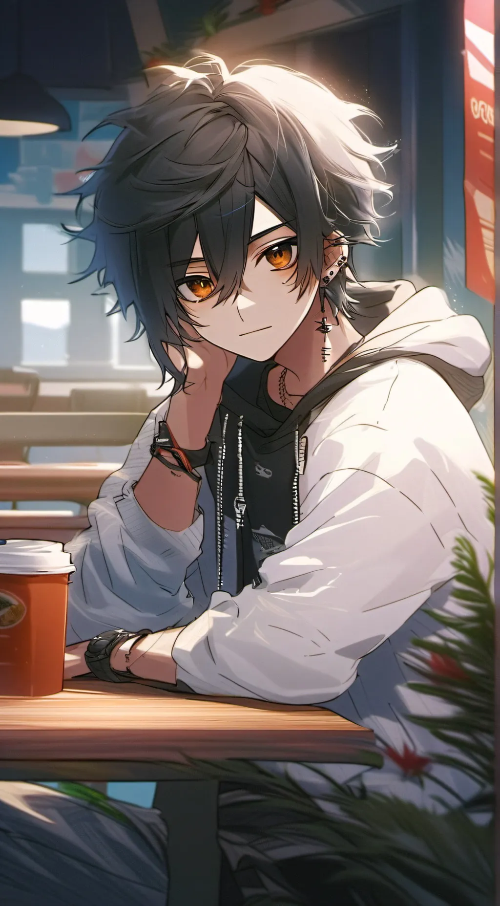 ai character: Alex background