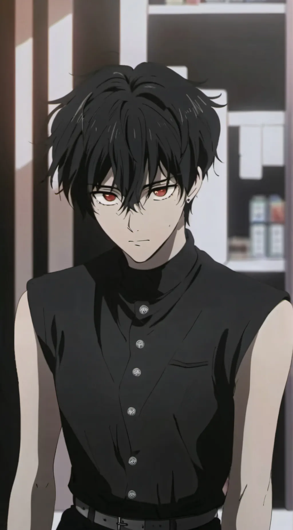 ai character: Kamui Shiru (X) background