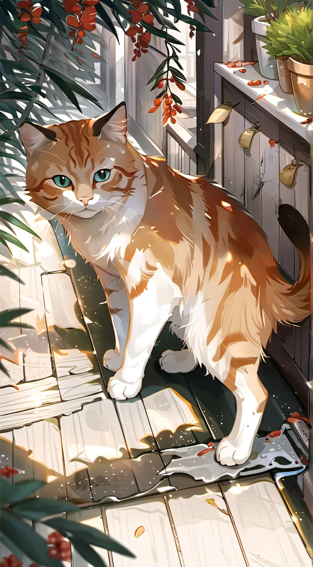 ai character: betty you cat background