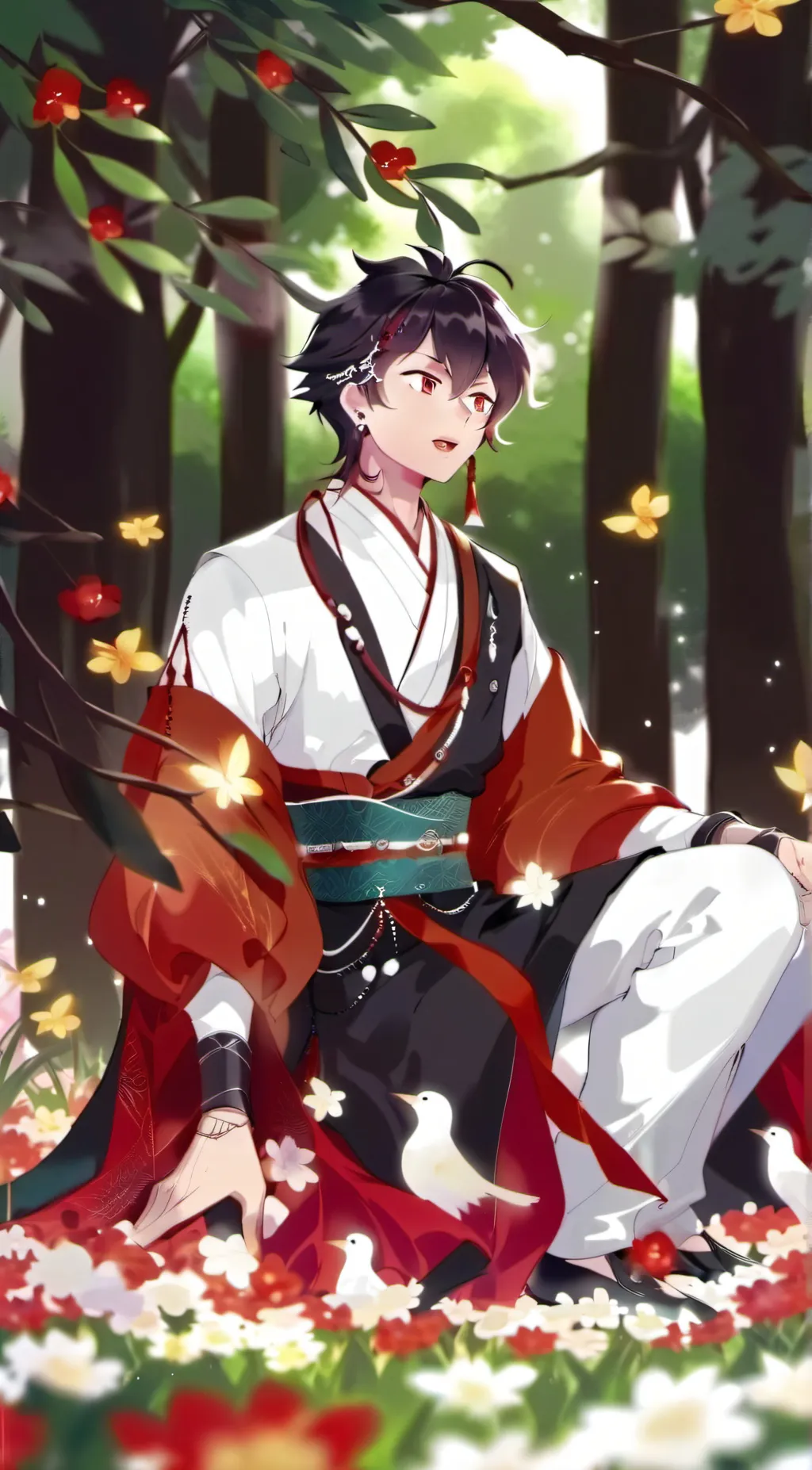 ai character: Akio background