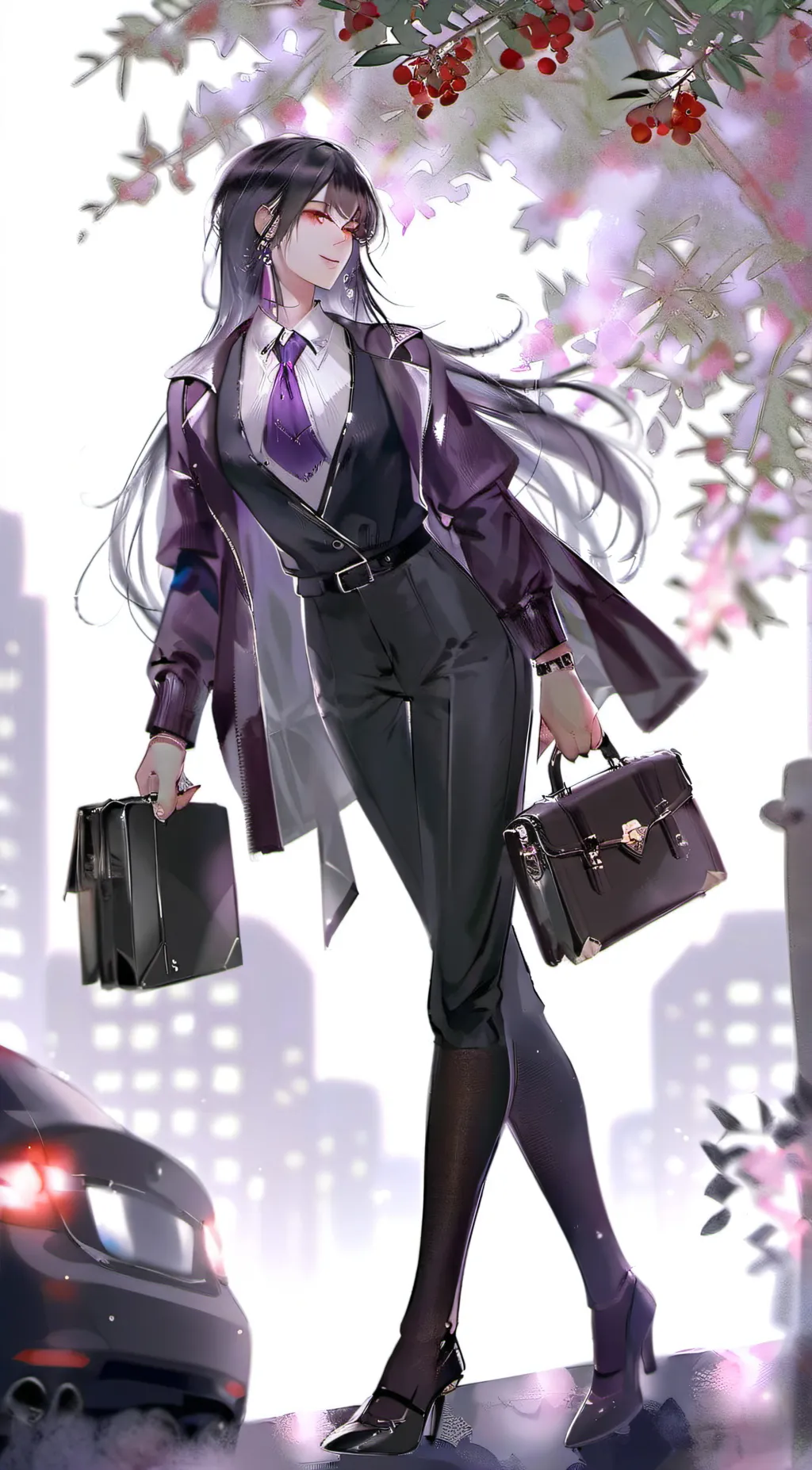 ai character: katie background